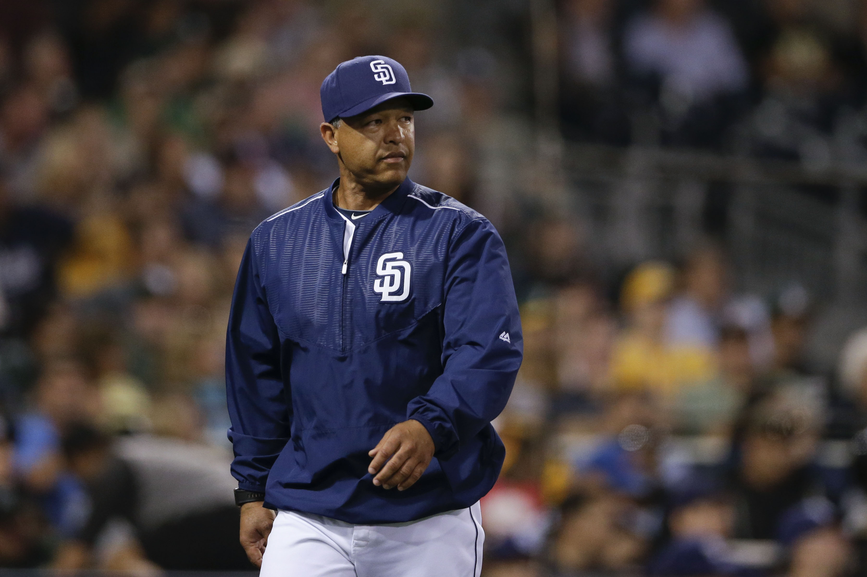 Dave Roberts was named manager of the Dodgers last week.