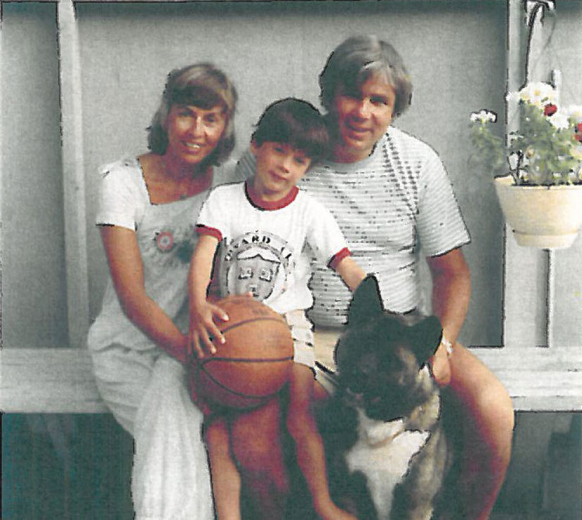 Kathy and Joe O’Donnell with their son, Joey, and his dog, Panda. Joe O’Donnell’s fund-raising efforts helped Vertex Pharmaceuticals gain FDA approval for Kalydeco, a drug that will improve the lives of 1,200 cystic fibrosis patients.