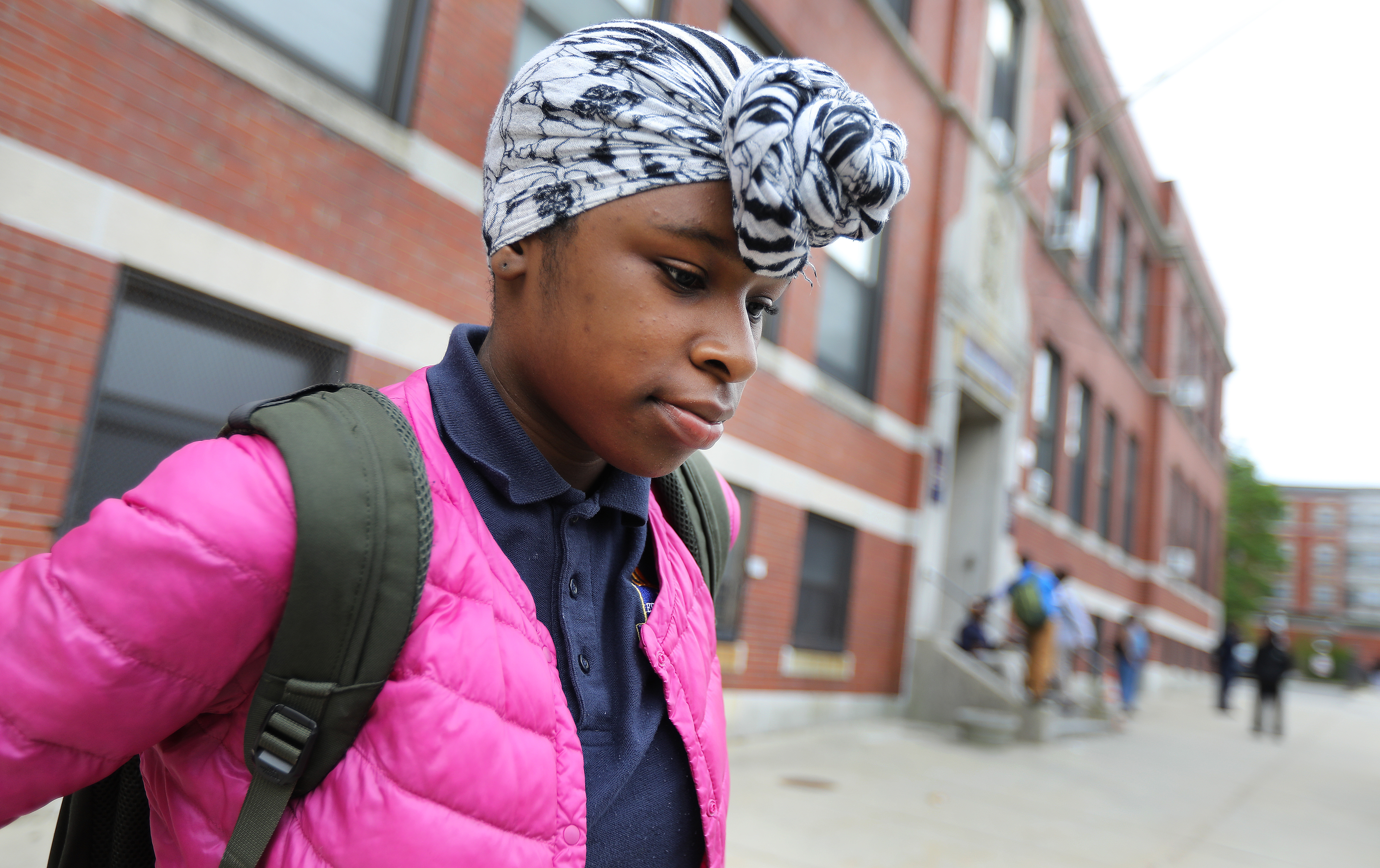 “I felt disrespected. I felt angry,” said Corlaya Brown, a seventh-grader at the Helen Y. Davis Leadership Academy.