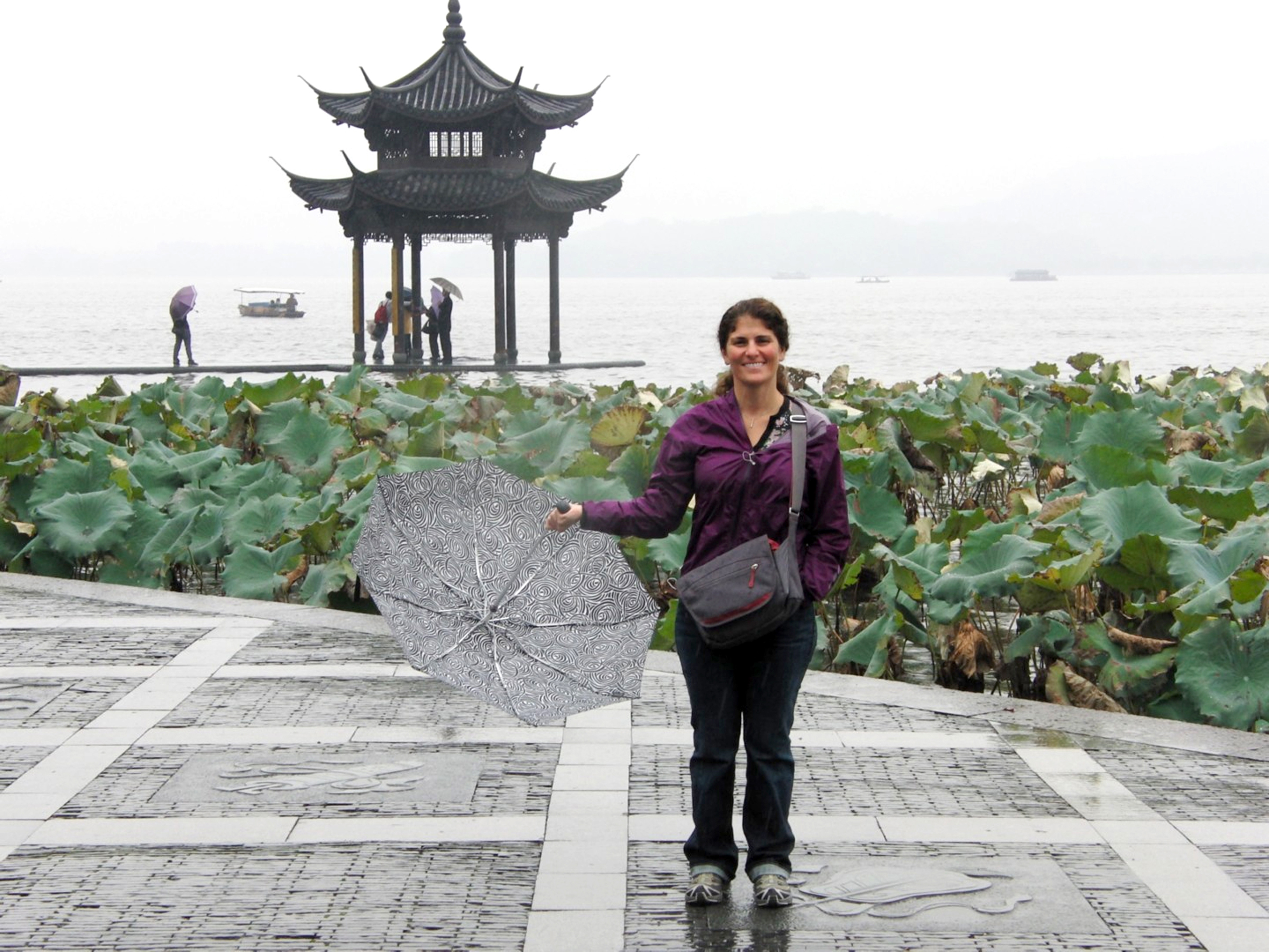 Novartis chemist Natalie Dales in Shanghai.
