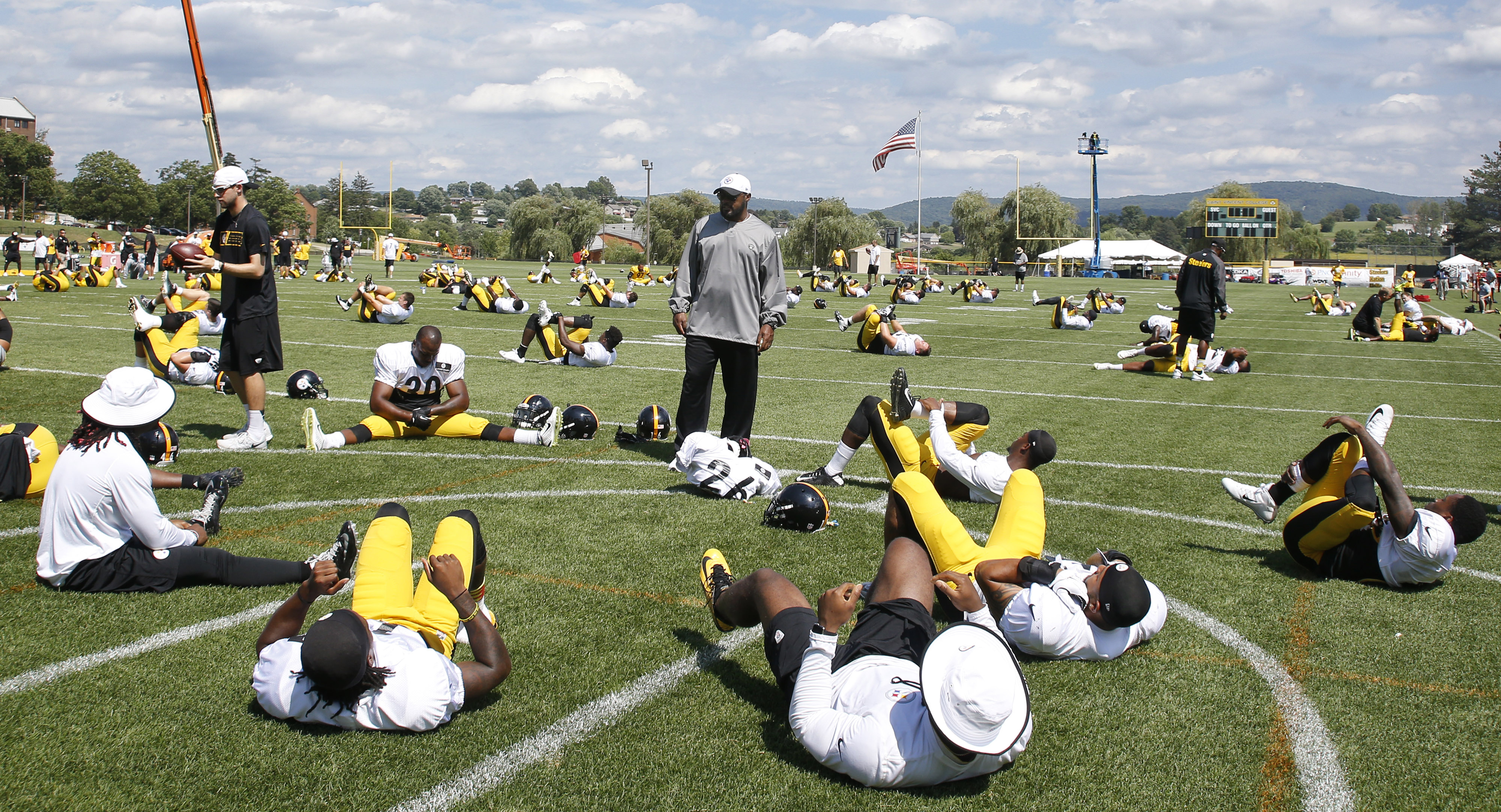 Mike Tomlin said it’d be nice to be able to contact players throughout the year, not for football but for life purposes.