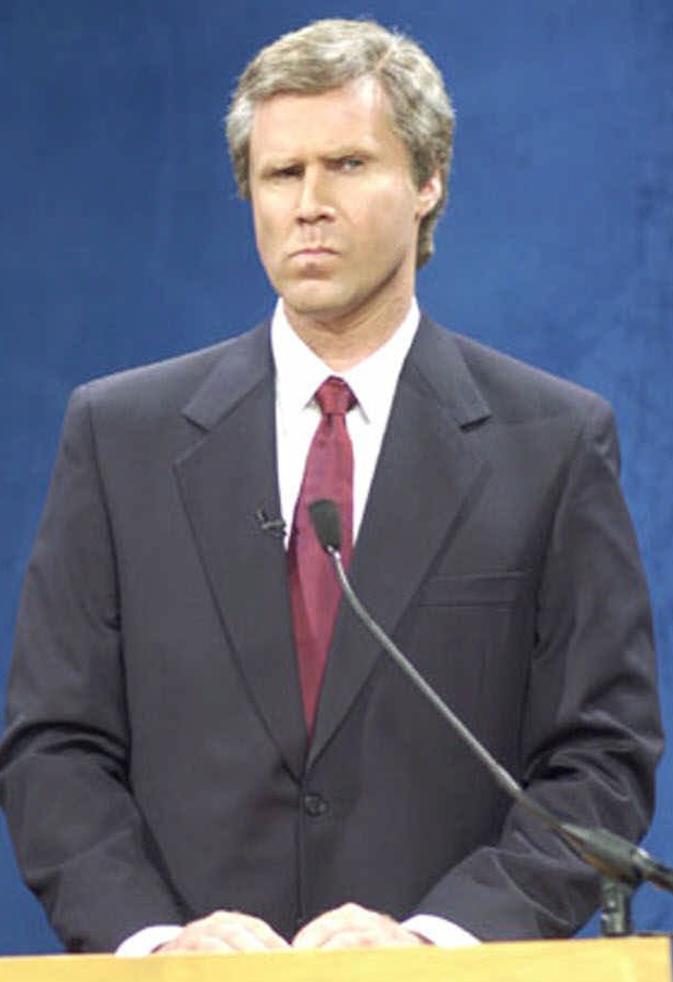 Will Ferrell as George W. Bush.