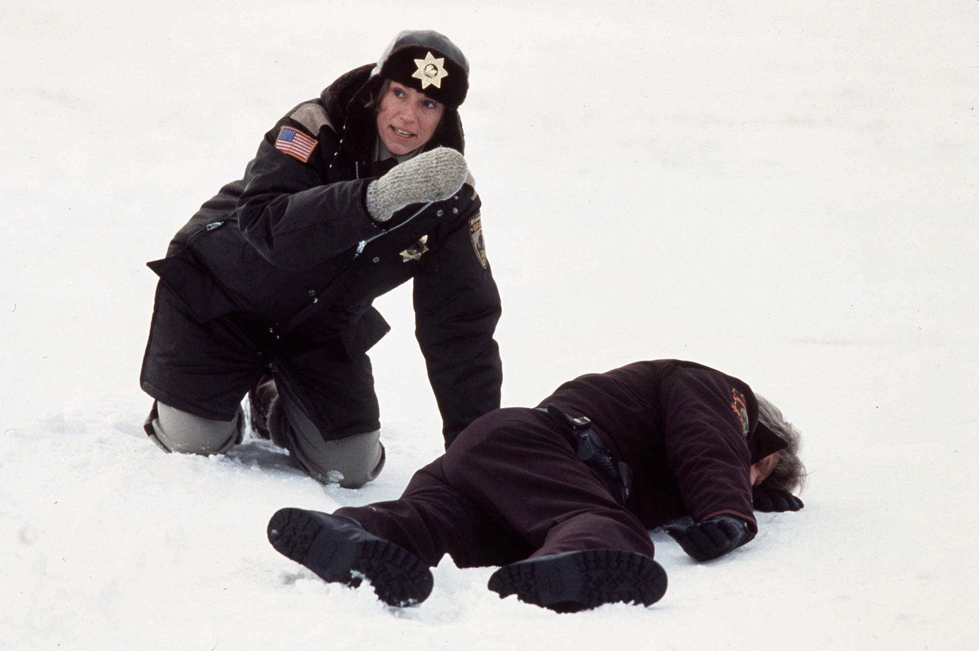 Frances McDormand as Marge Gunderson in "Fargo."