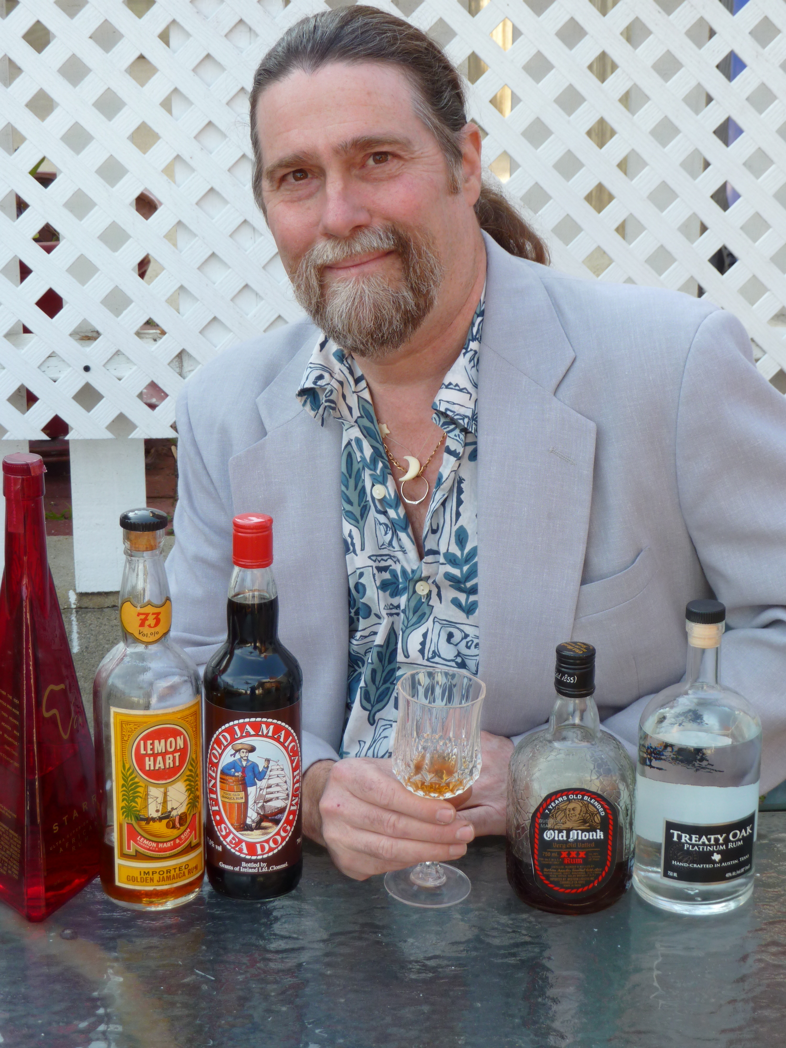 Richard Foss is a sci-fi writer and restaurant critic whose writing in “Rum” is urbane, wry, and bravely editorial.