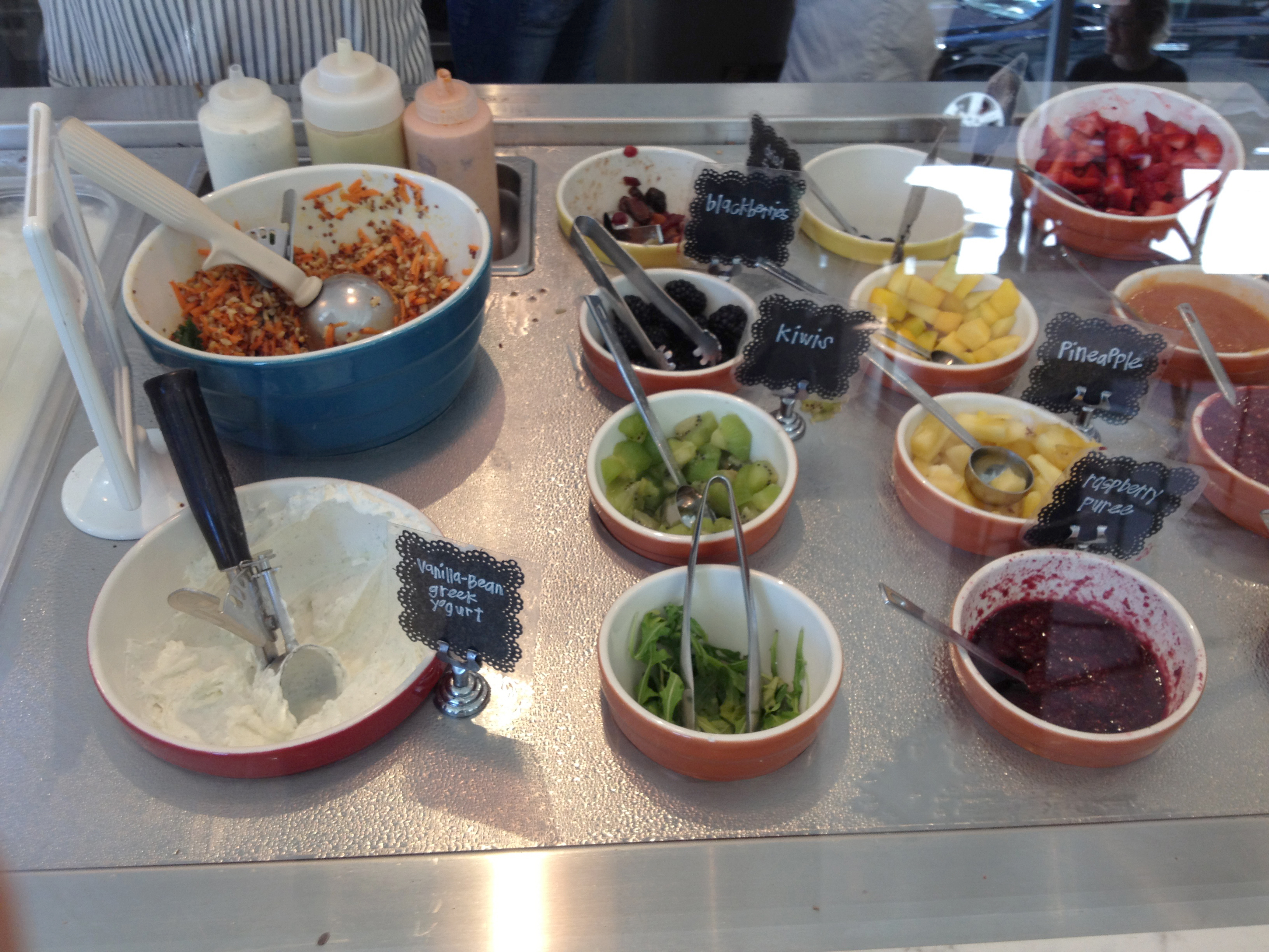 Jobs, and sometimes Apple headquarters, favored Fraîche Yogurt Cafe, with its varied and organic ingredients.