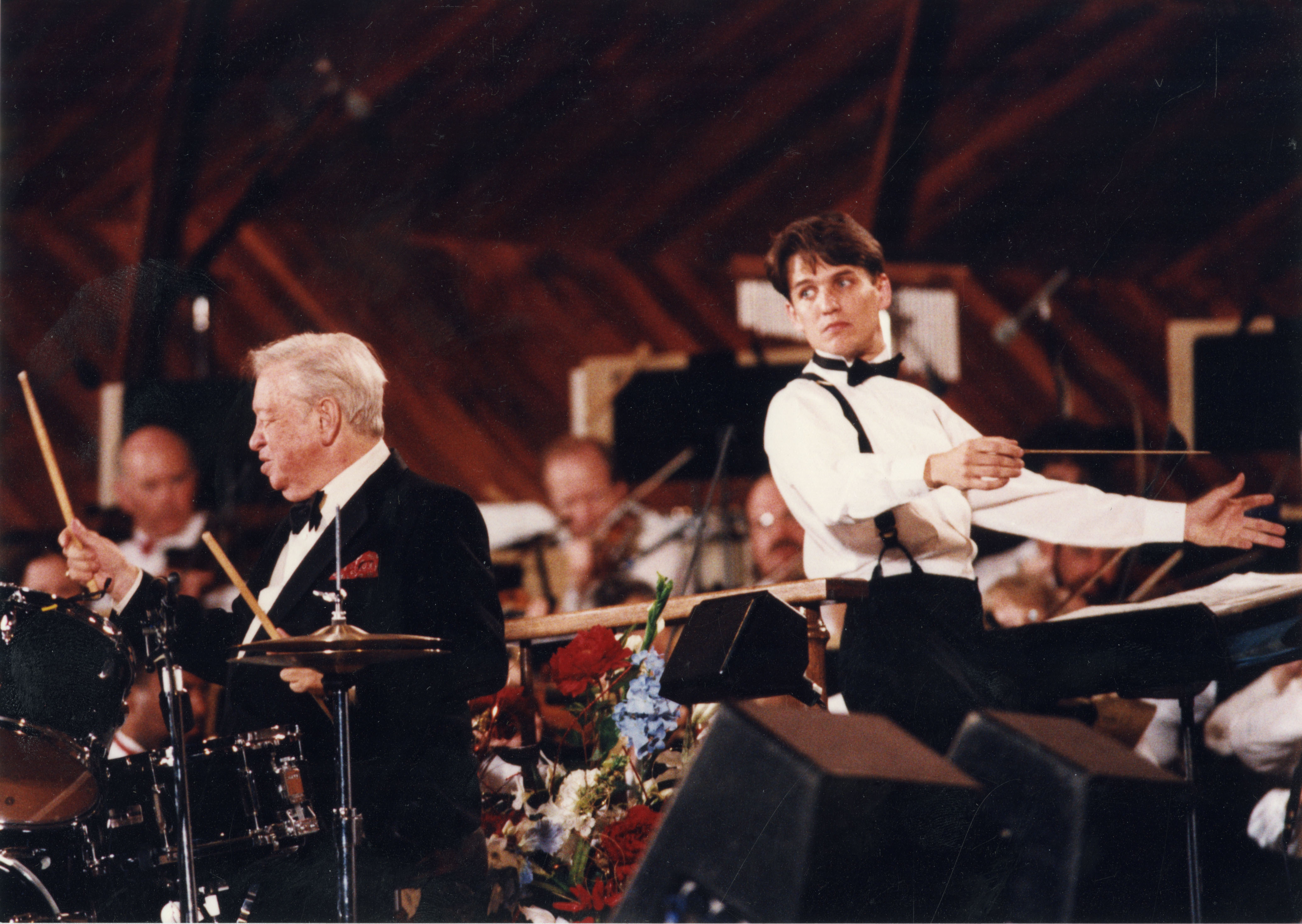 Keith Lockhart performed with Mel Torme at the Esplanade in 1995.