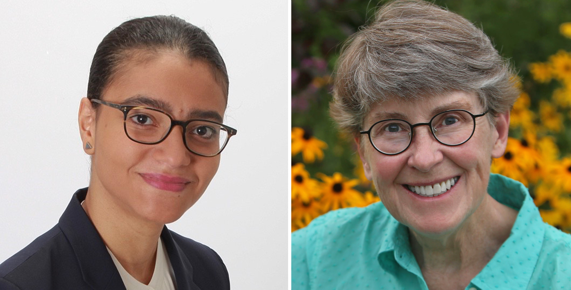 Ward 3 councilor candidates Carolina Ventura, left, and Julia Malakie.