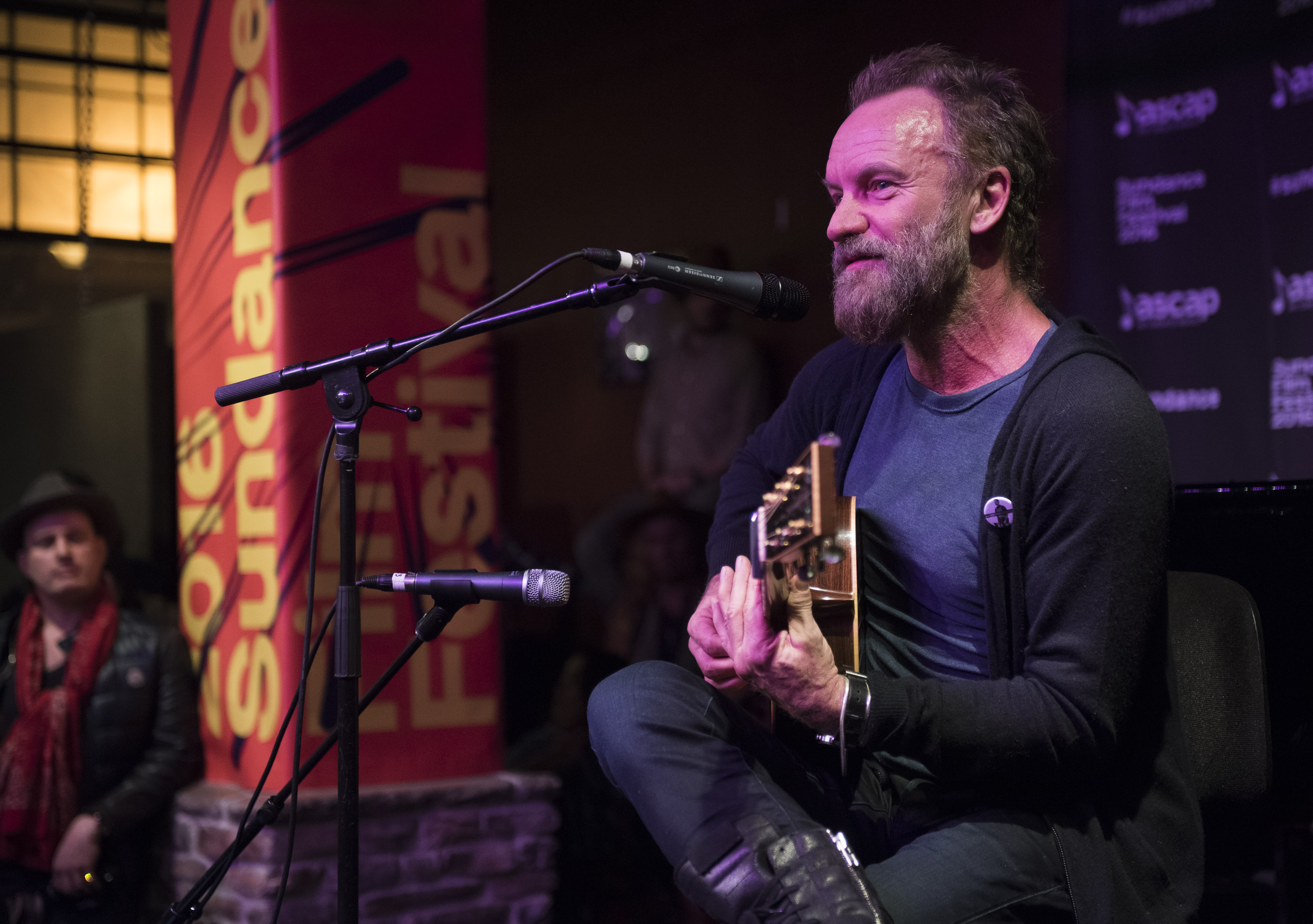 Sting Sings For Jim At Sundance The Boston Globe