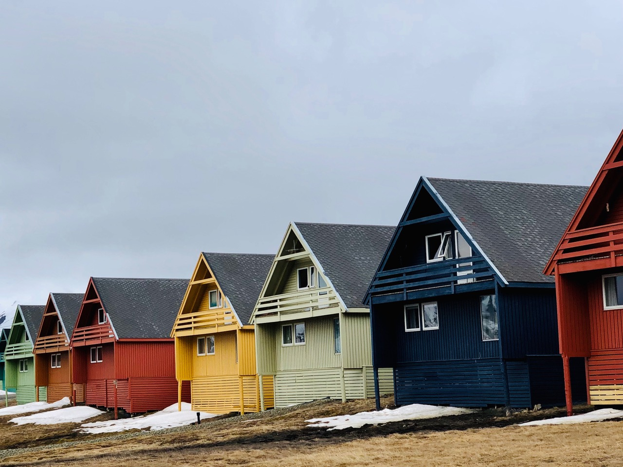 Housing in Longyearbyen.