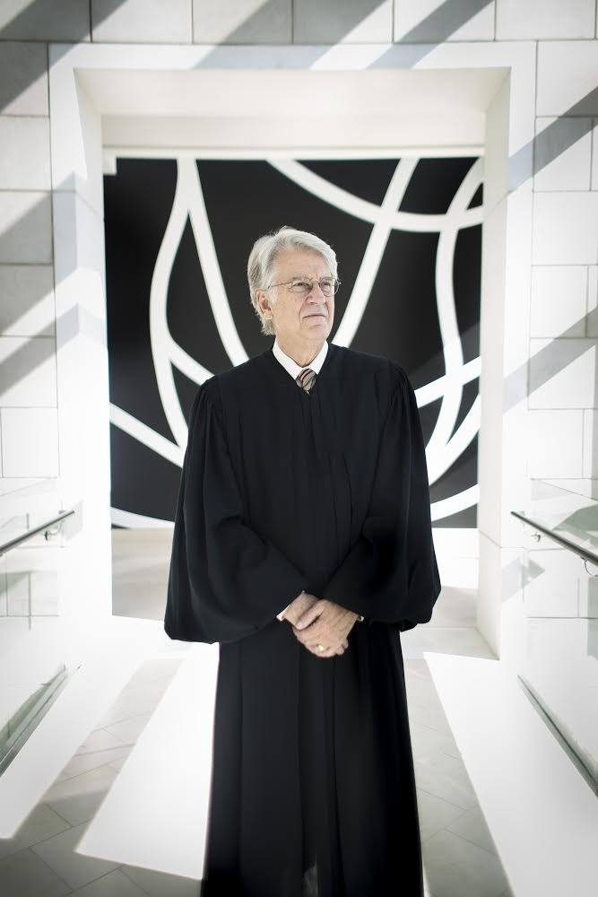 Judge Michael A. Ponsor’s novel “The Hanging Judge” involves a murder trial.