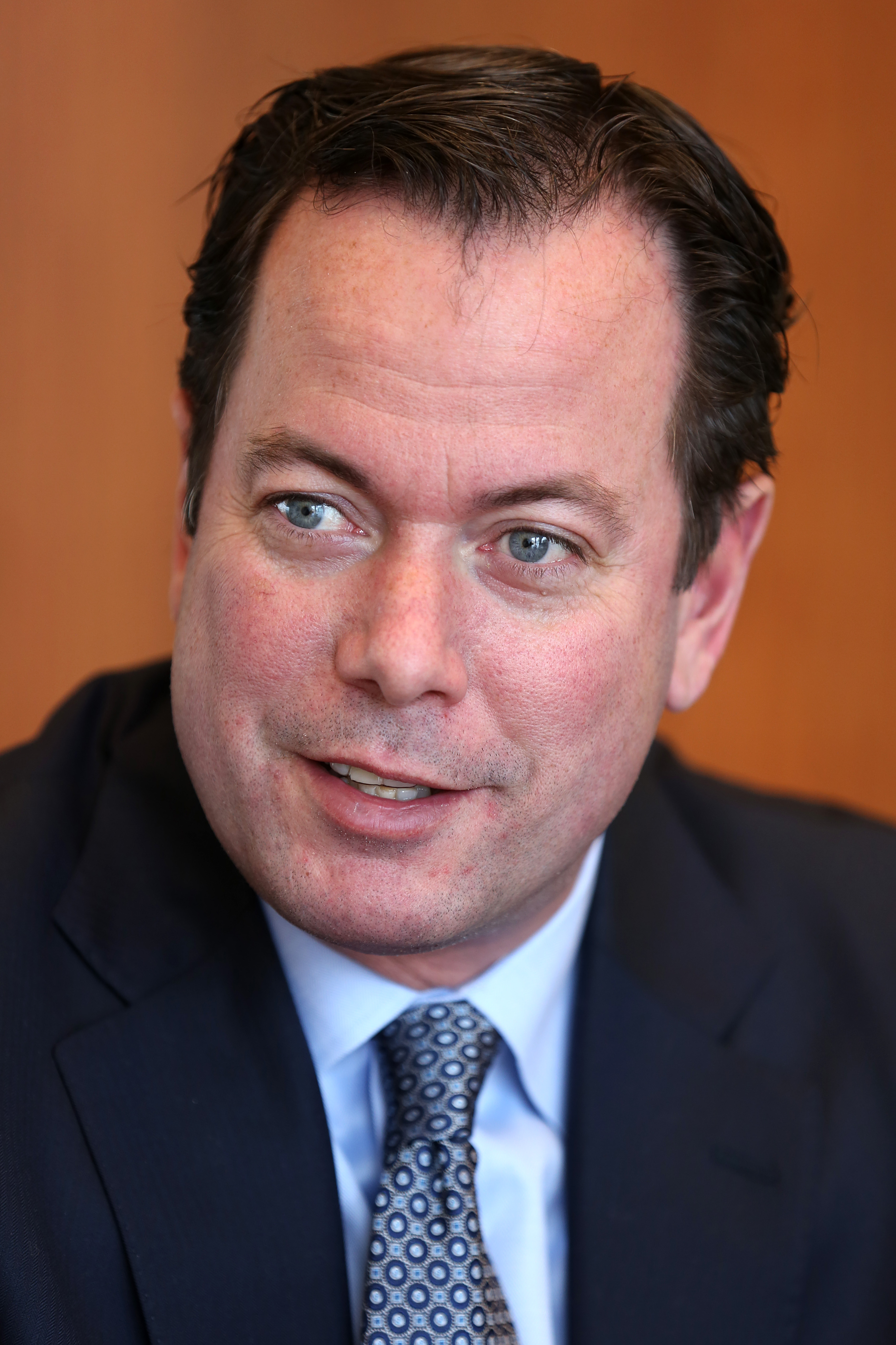 Craig Bromley, president of John Hancock Financial Services, which has sponsored the Boston Marathon for 29 years.