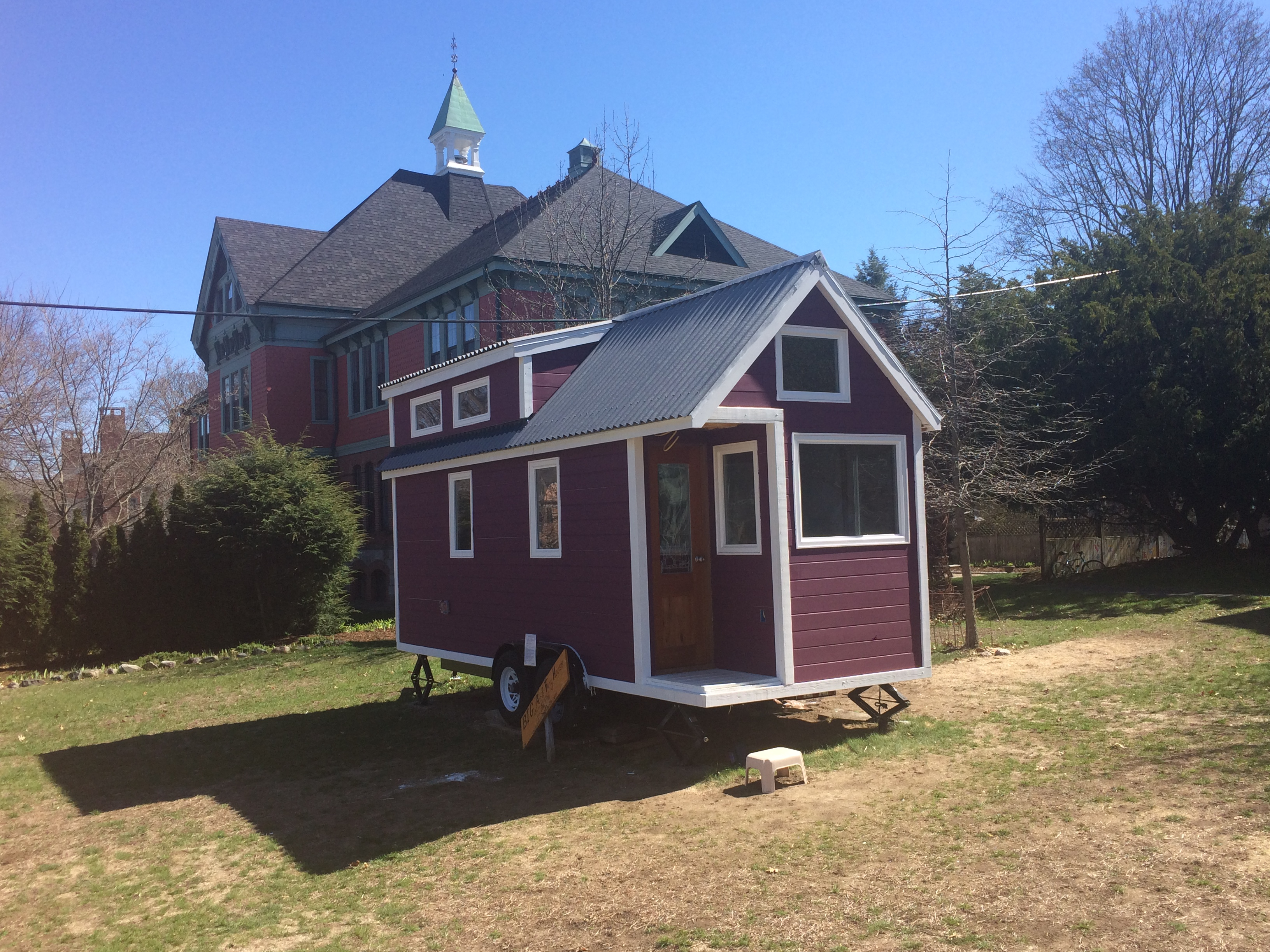 Aisling’s completed home on display in Concord.