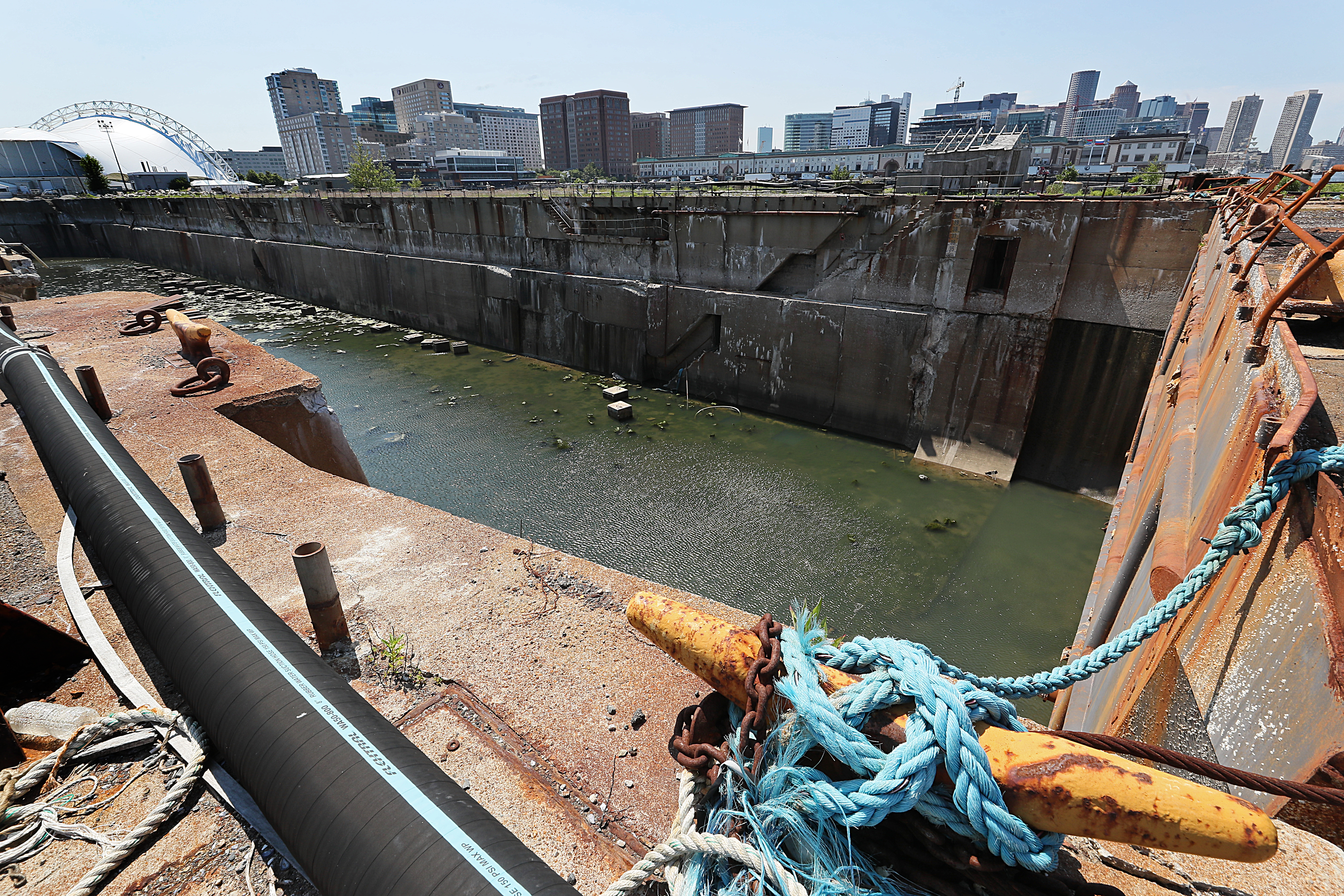 Dry Dock #4 was once proposed at the site for a helipad, an idea that fizzled amid neighborhood opposition.