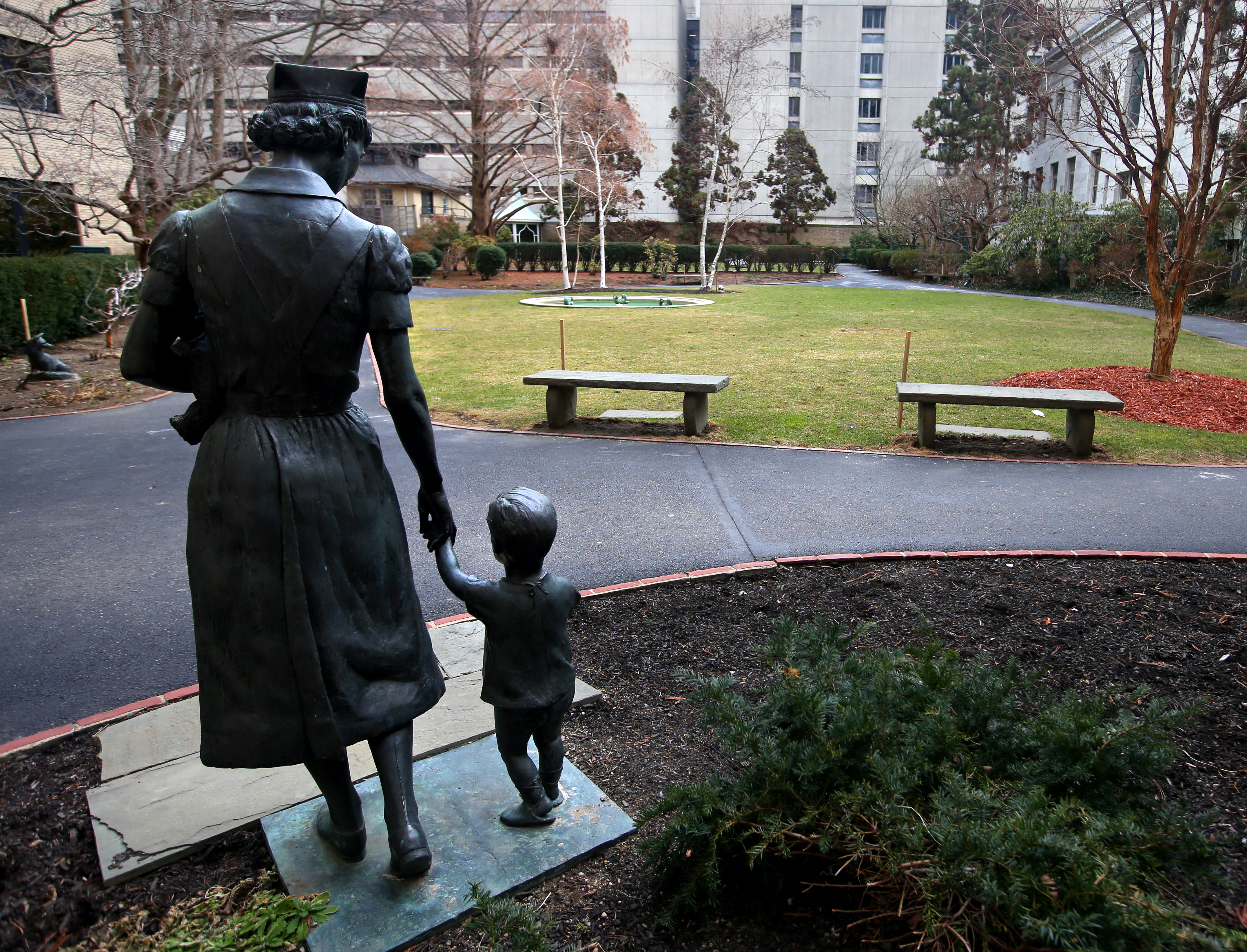The Prouty Garden at Children’s Hospital.