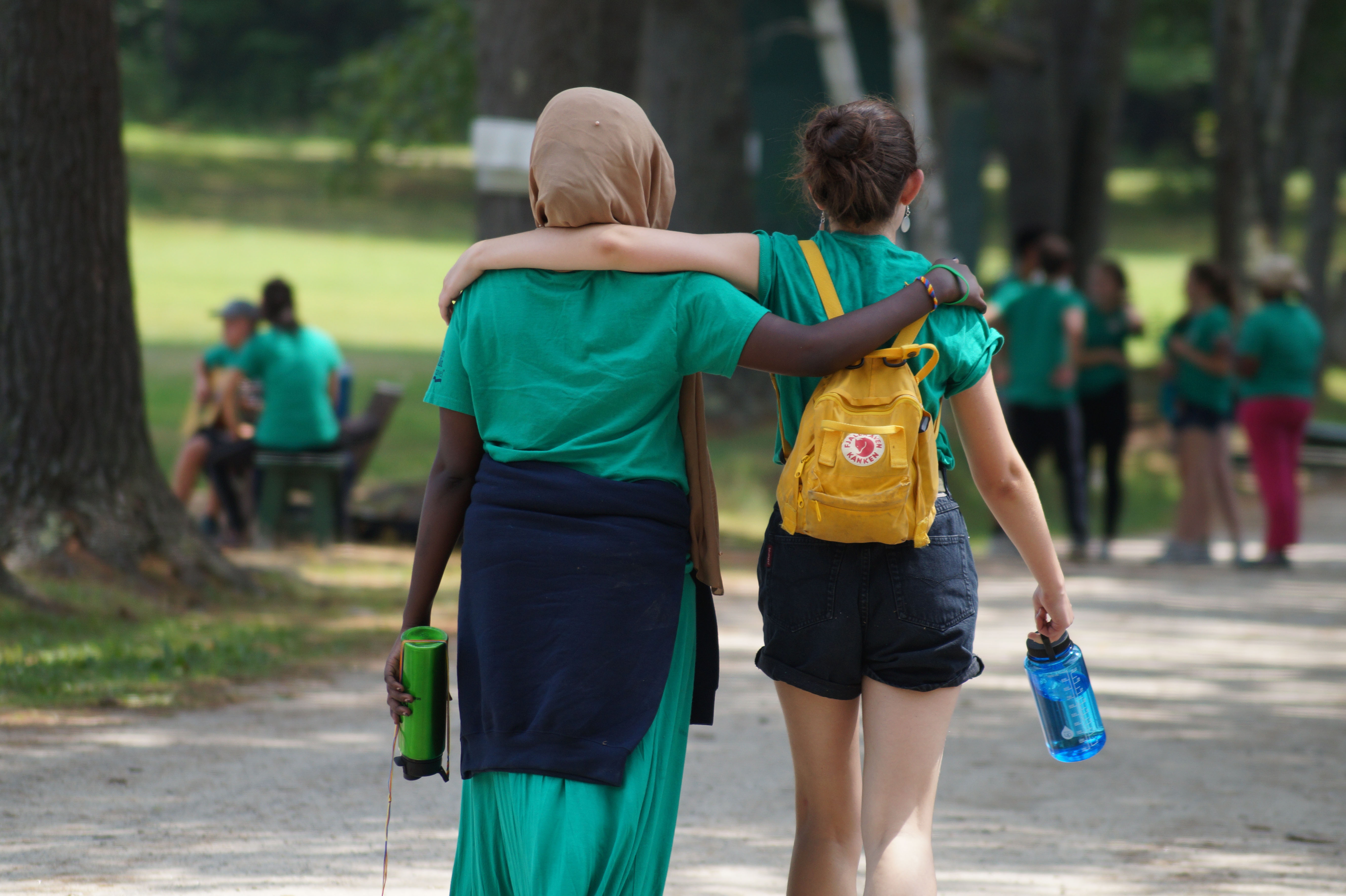 At Seeds of Peace, campers get to bond with children from other cultures.
