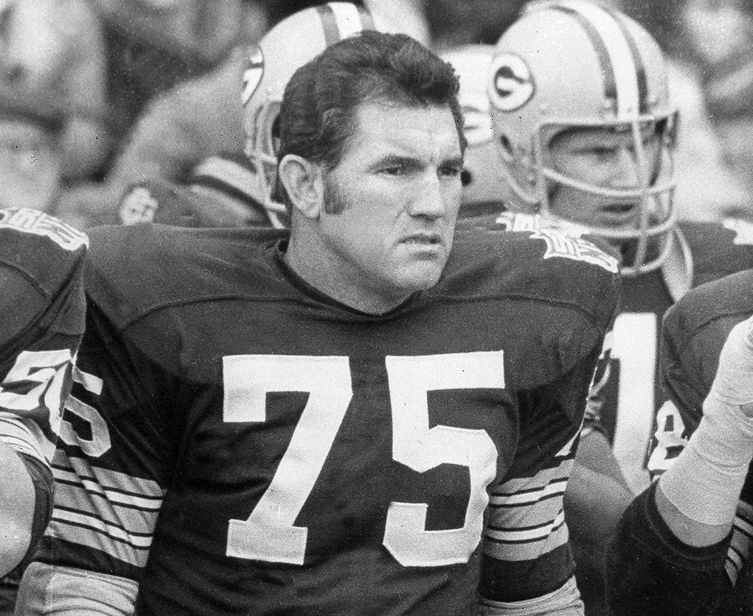 The legendary Vince Lombardi once called Forrest Gregg (above) “the finest player I ever coached.”