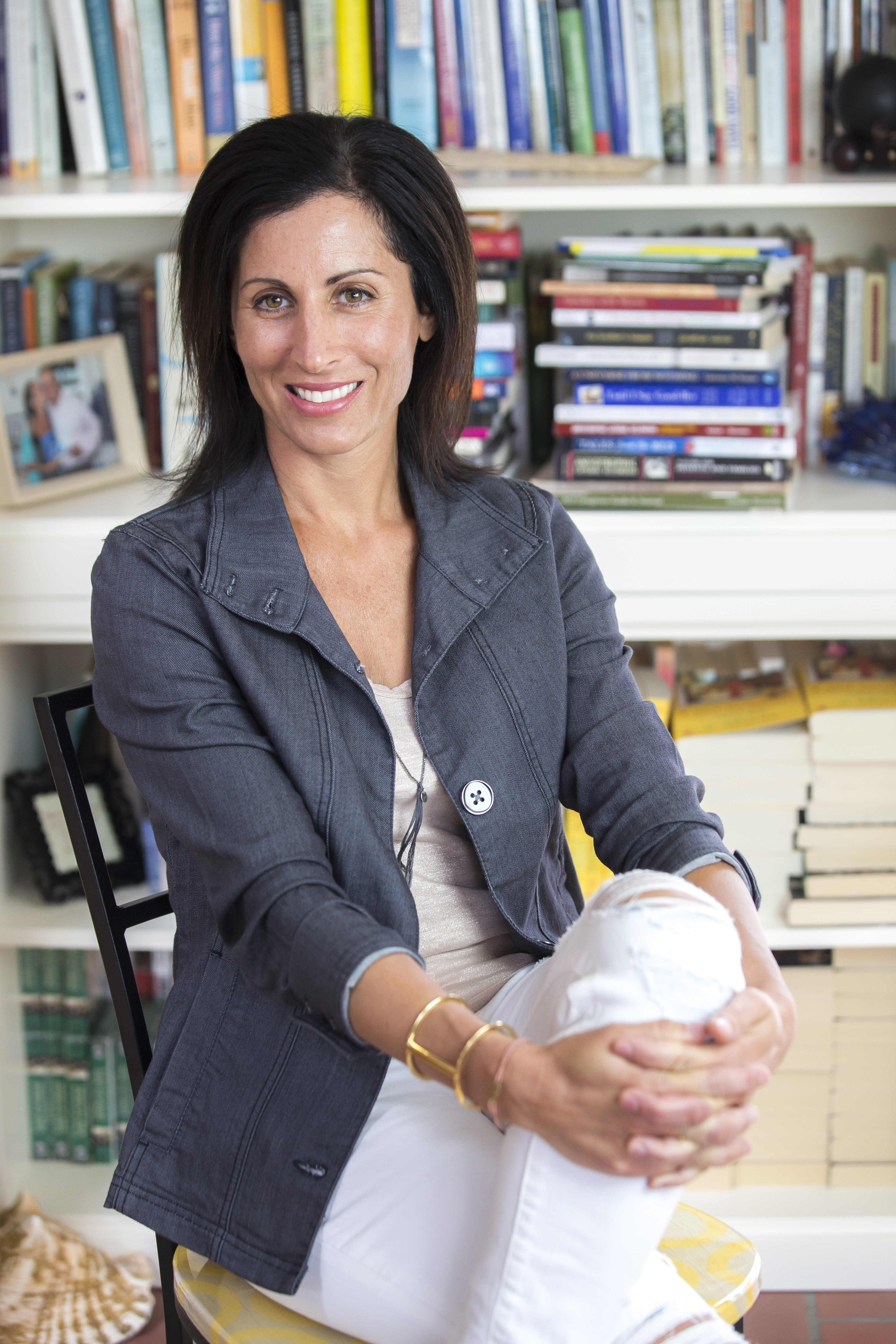 Genova, at her home on Cape Cod.