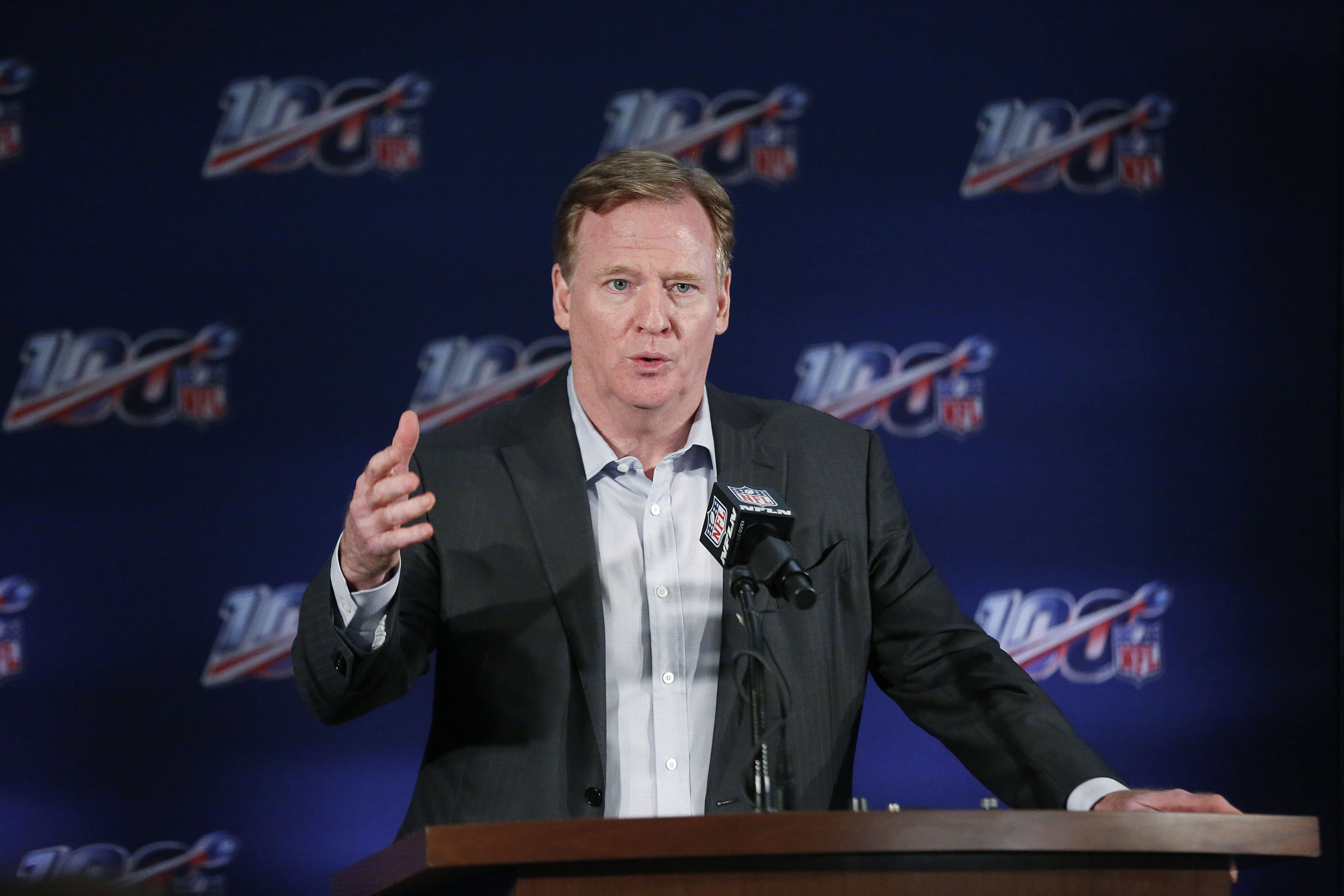 NFL owners met with commissioner Roger Goodell at their quarterly meetings this past week.