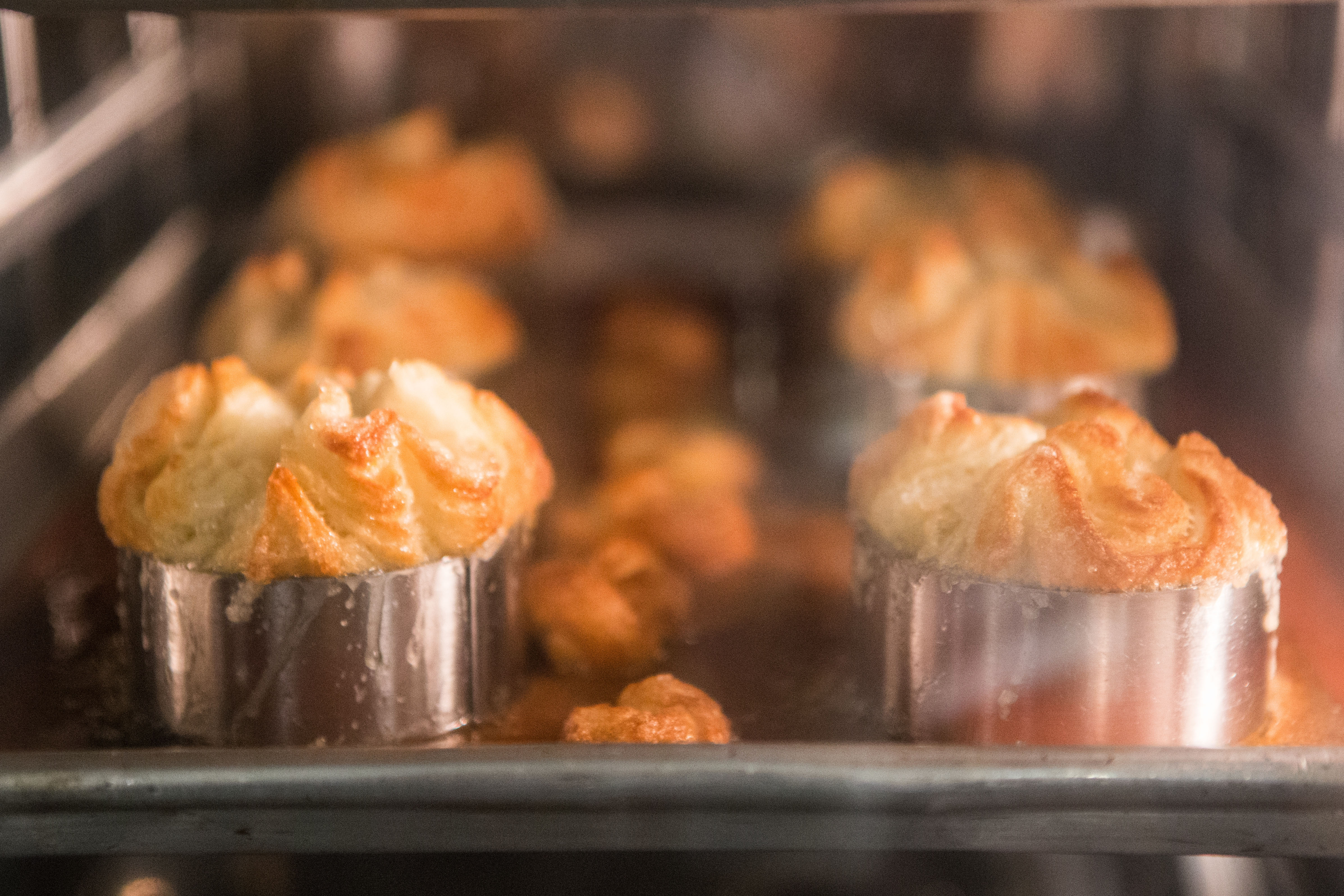 Kouign-amann pastries at Ames Street Deli.