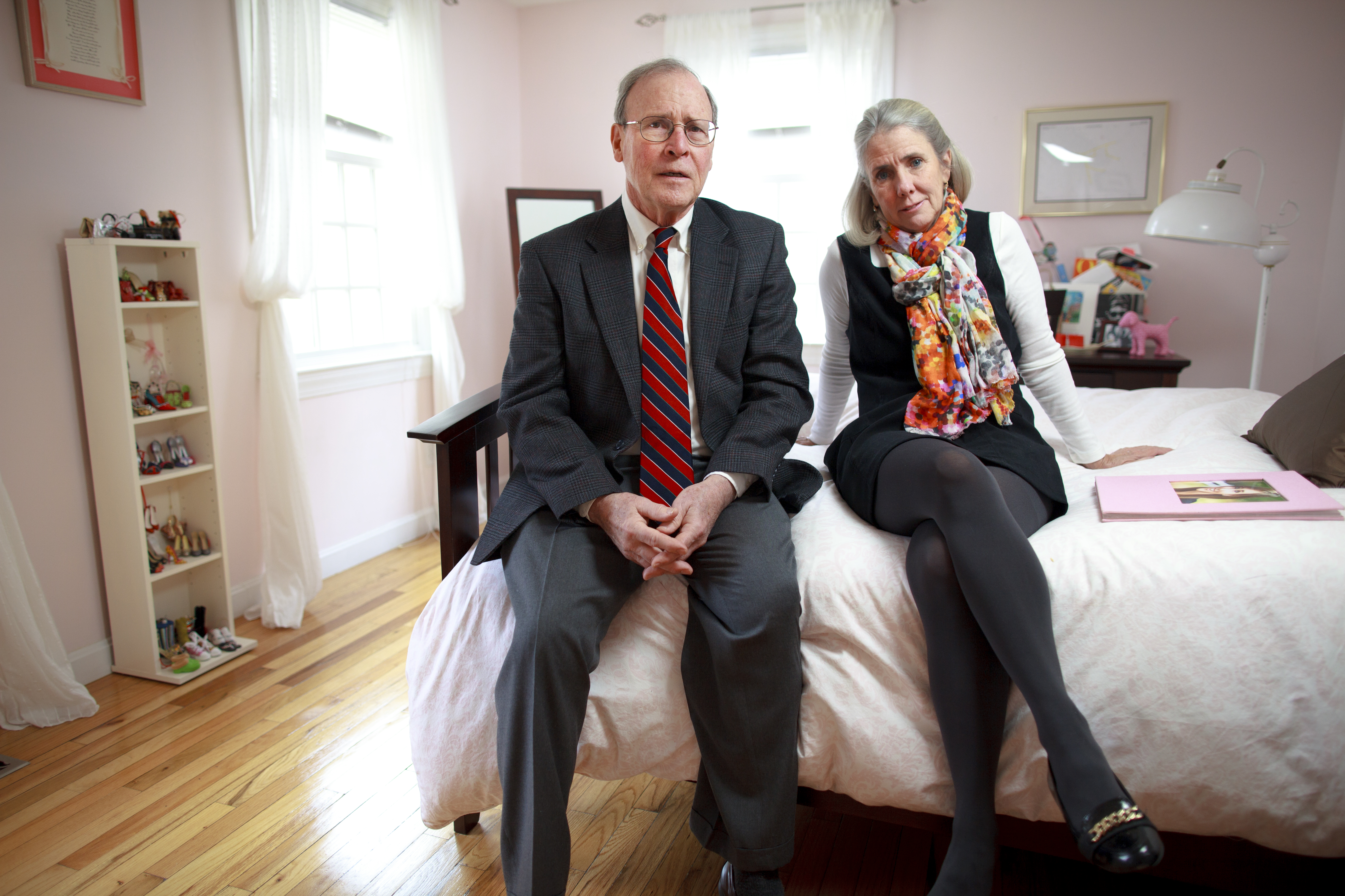 Malcolm Astley and Mary Dunne.