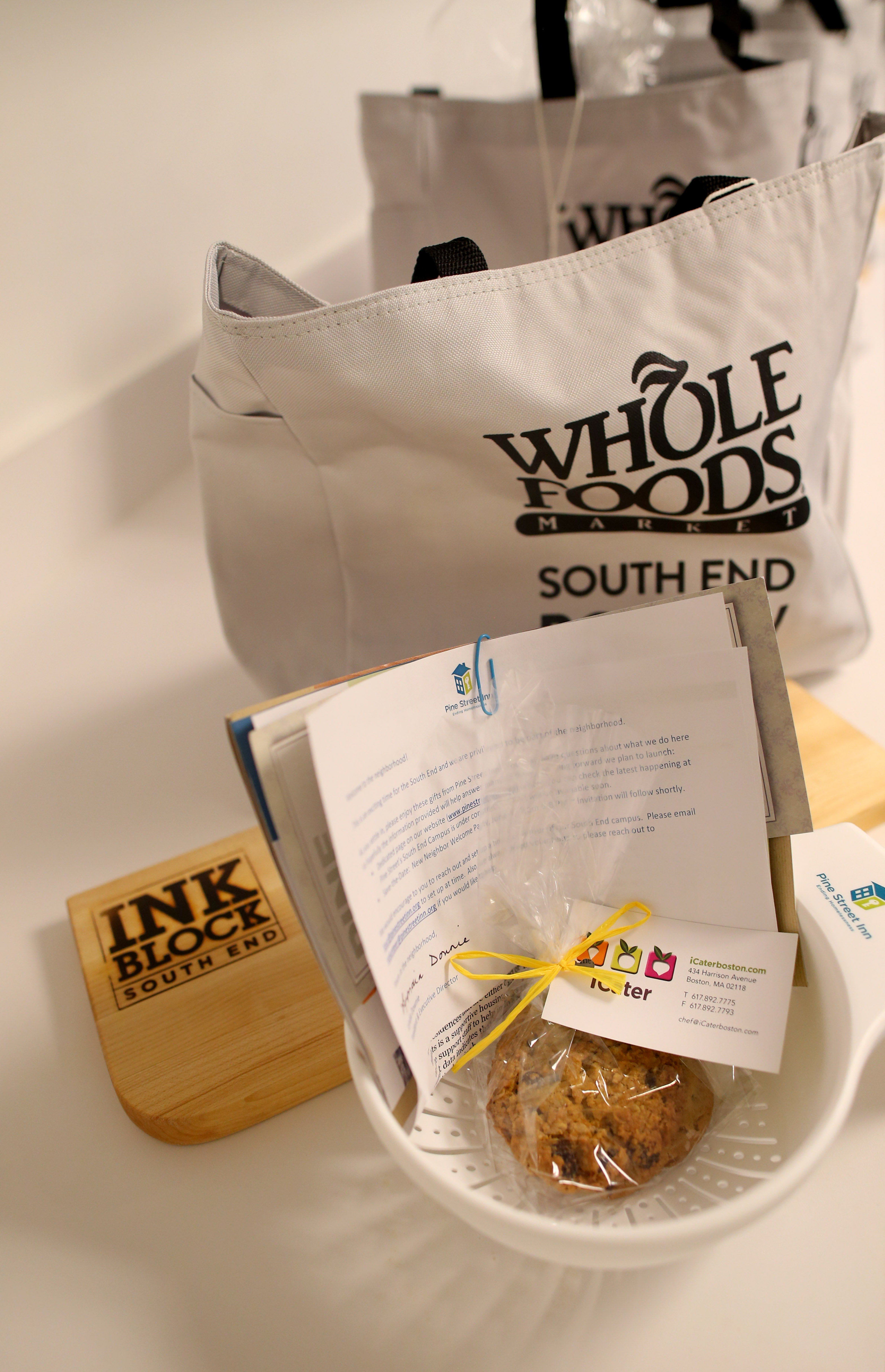 Troy Boston residents will receive gifts from local organizations, including chocolate chip cookies from the homeless shelter across the street.