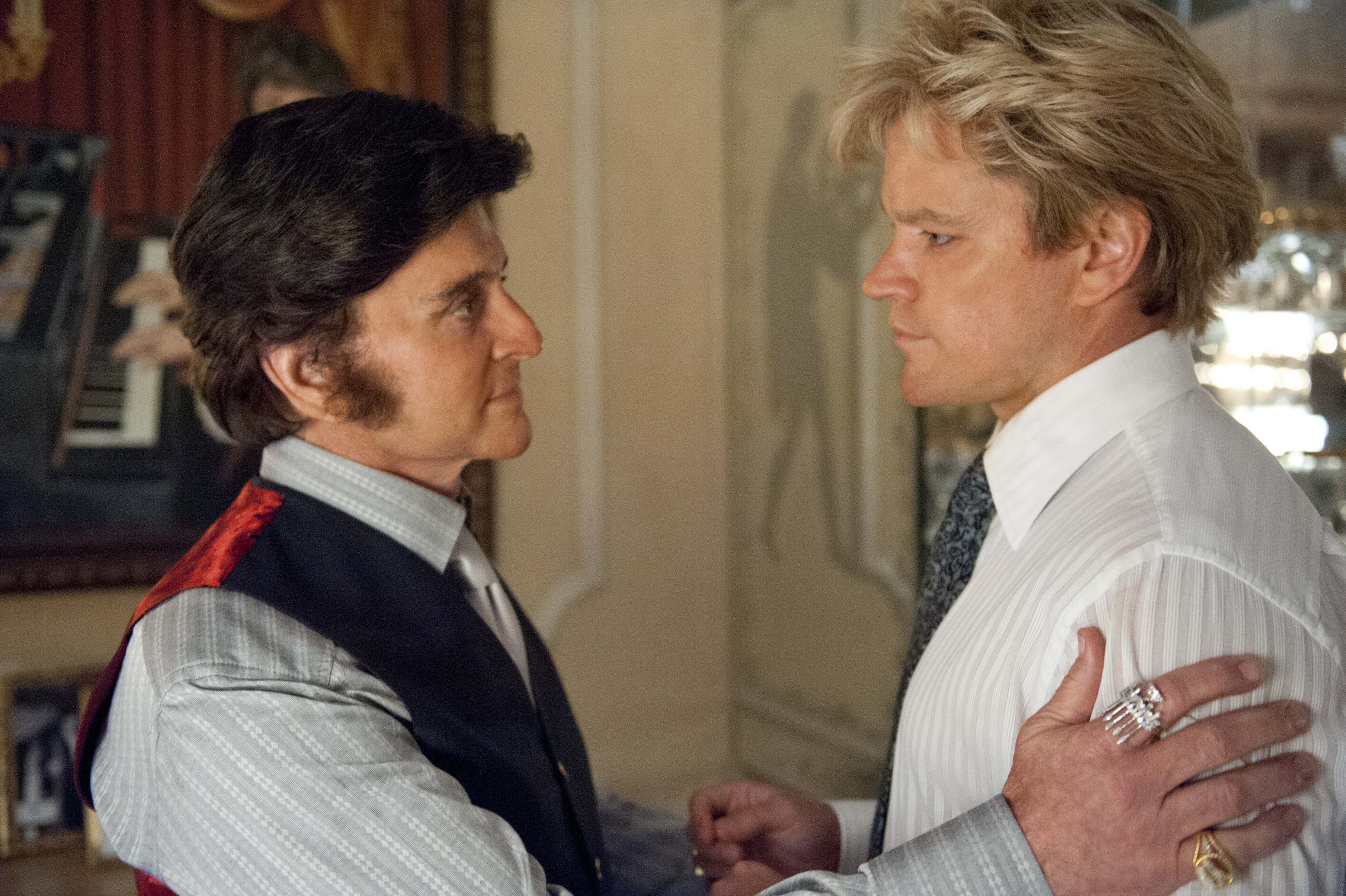The film, directed by Steven Soderbergh, covers the highs and lows of the Liberace-Scott Thorson relationship.