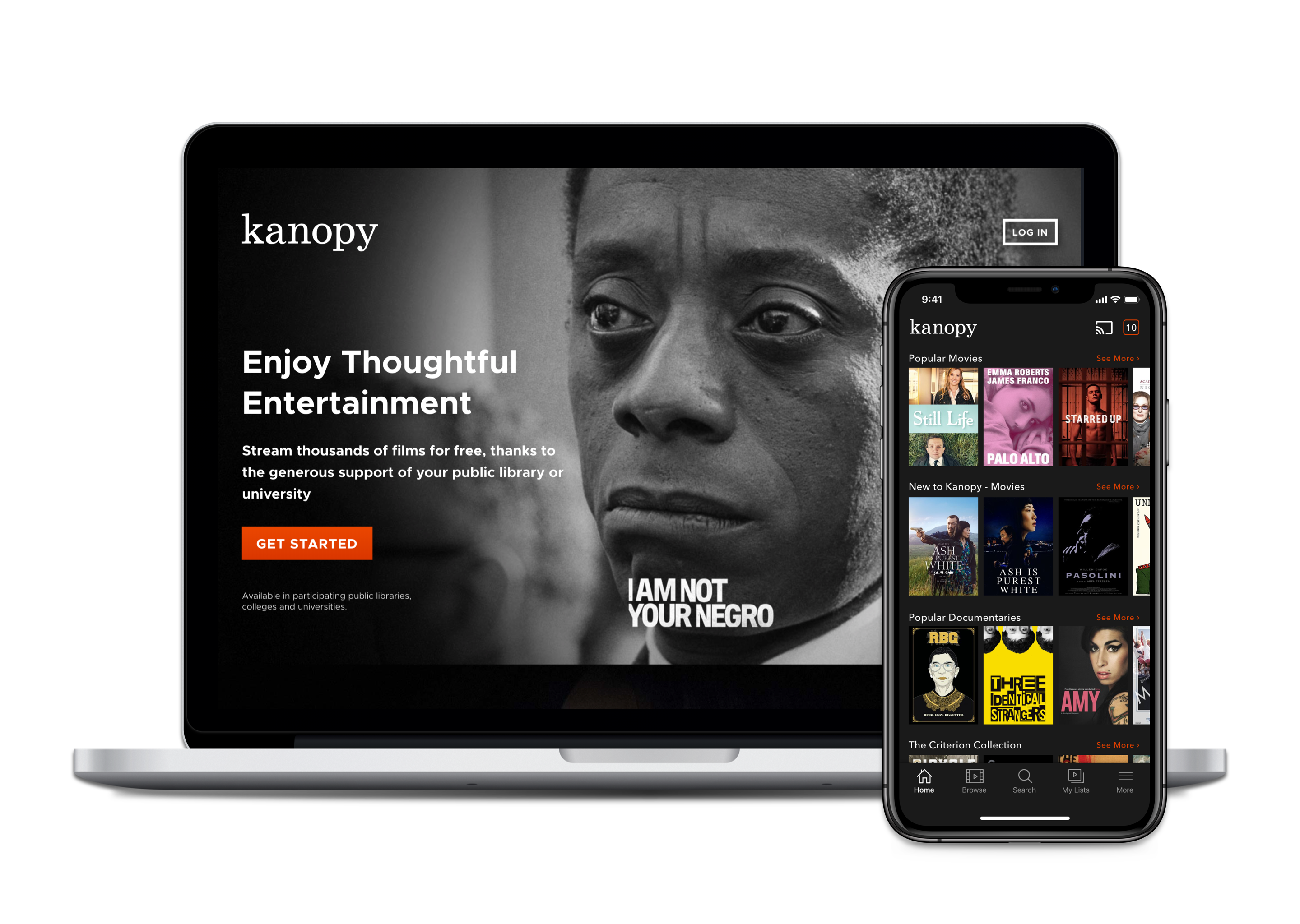 Library users can stream movies for free with Kanopy