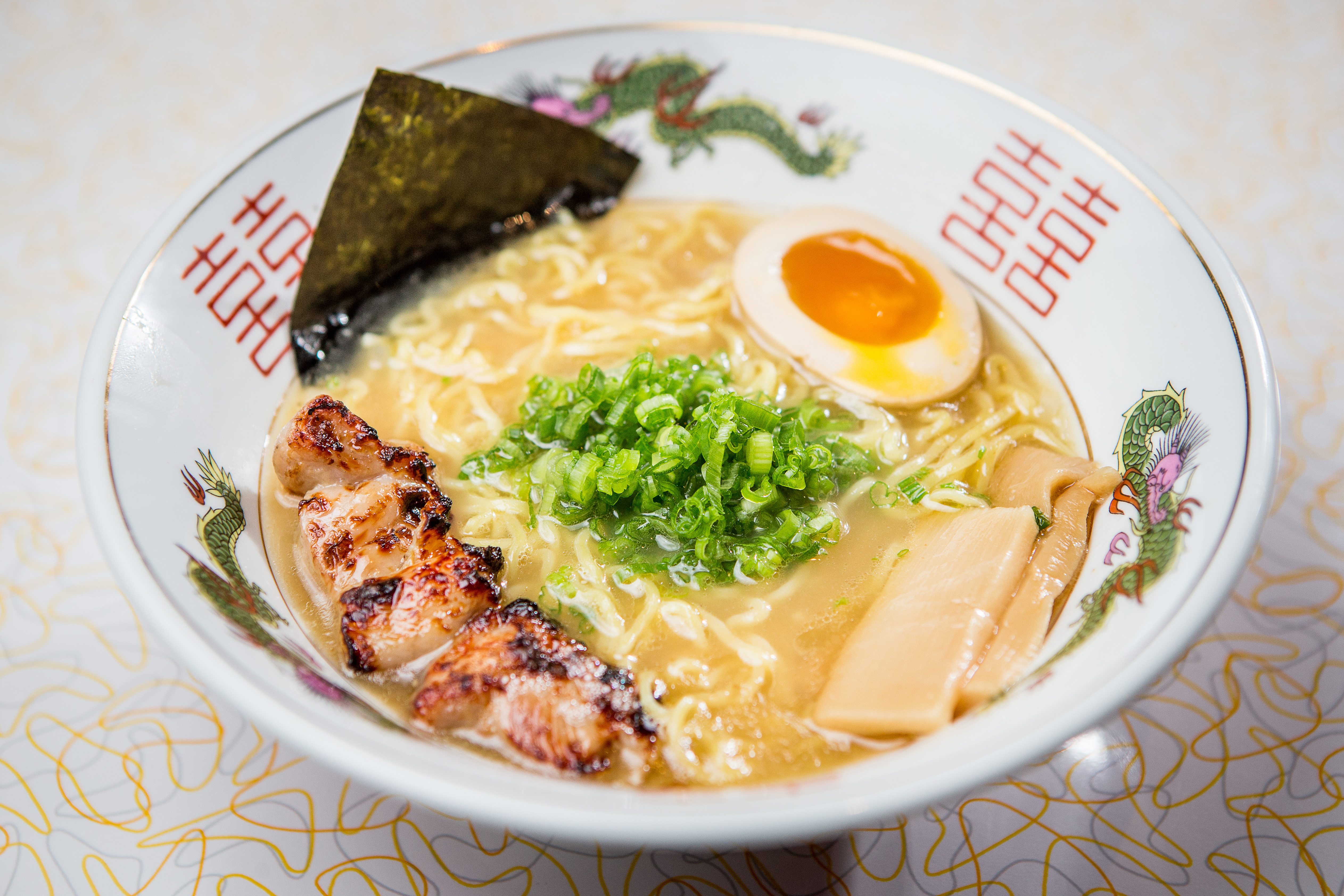 Chicken ramen at Hojoko.