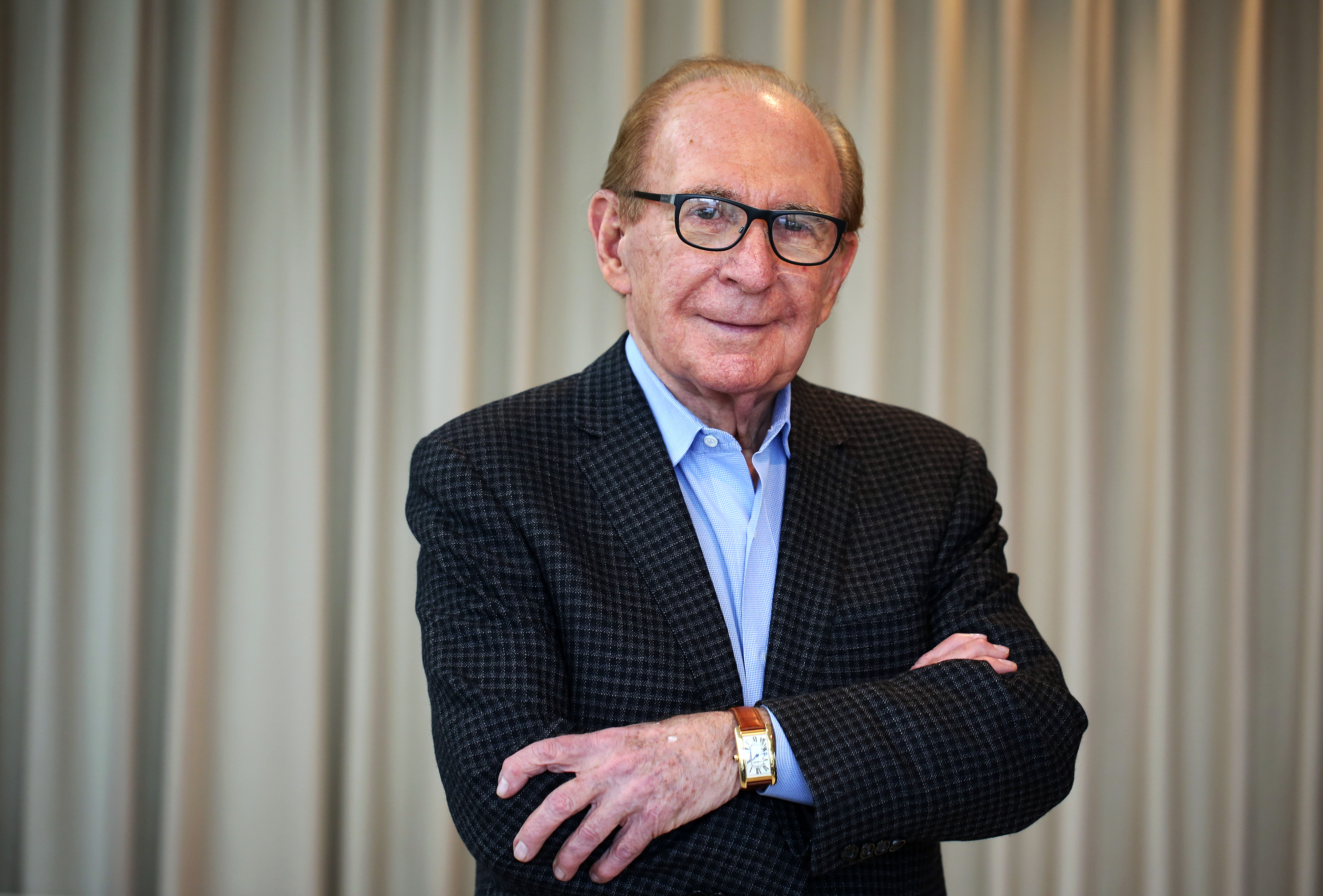 Arts patron and philanthropist Ted Cutler.