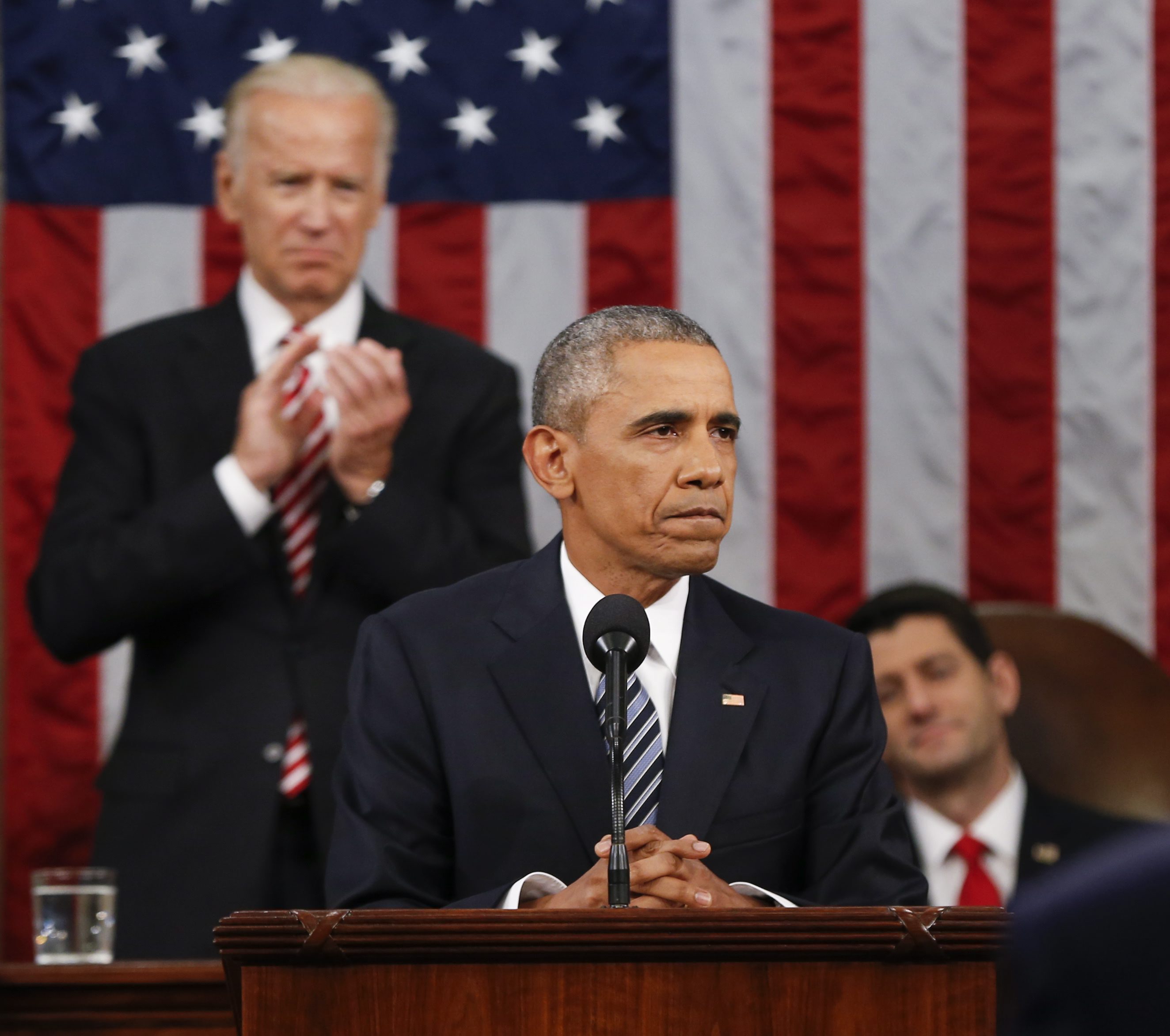 At the State of Union address, President Obama said he regretted that the division between the parties had worsened.