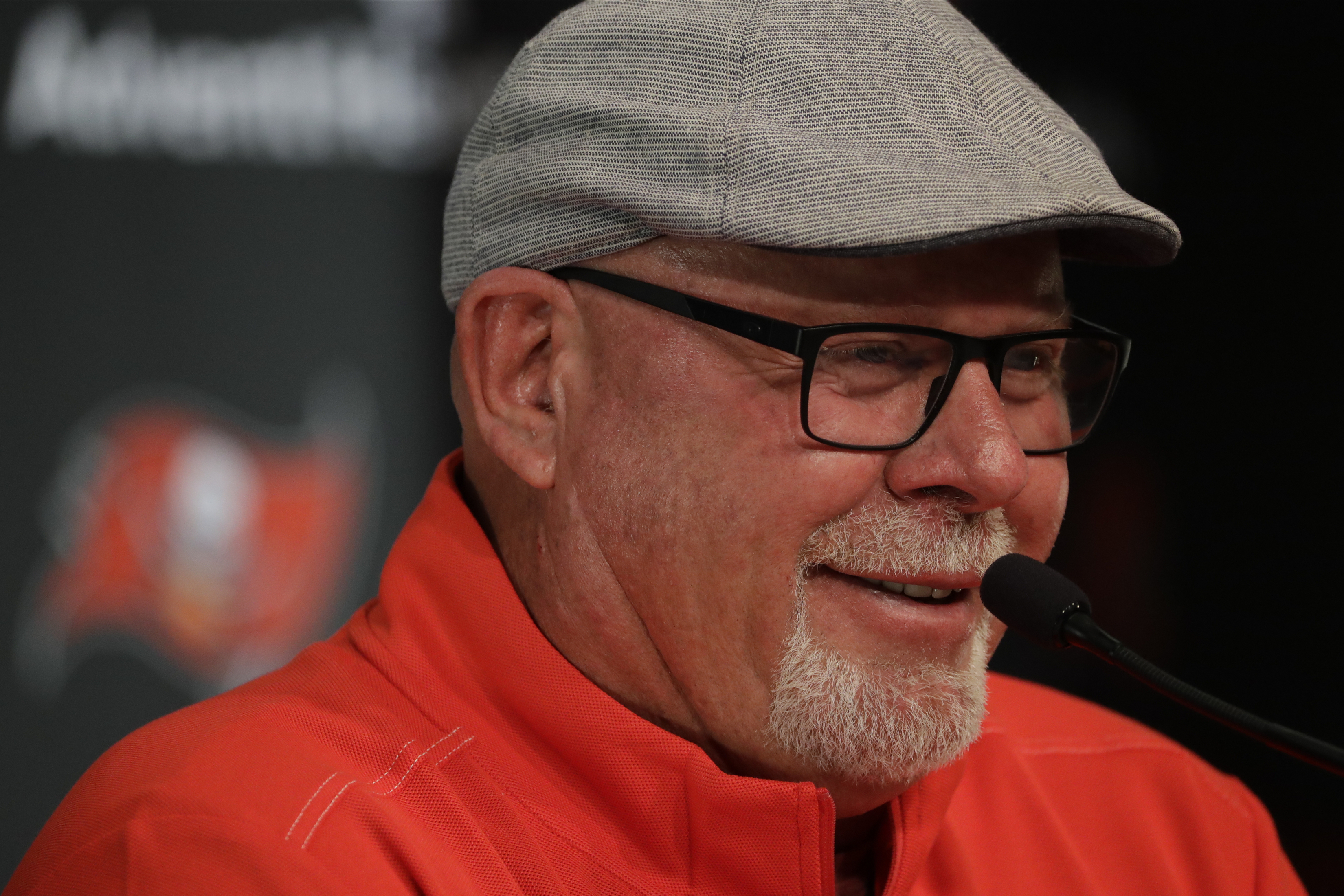 Bruce Arians (above) and Tom Brady should help make the Bucs a more appealing team nationally.