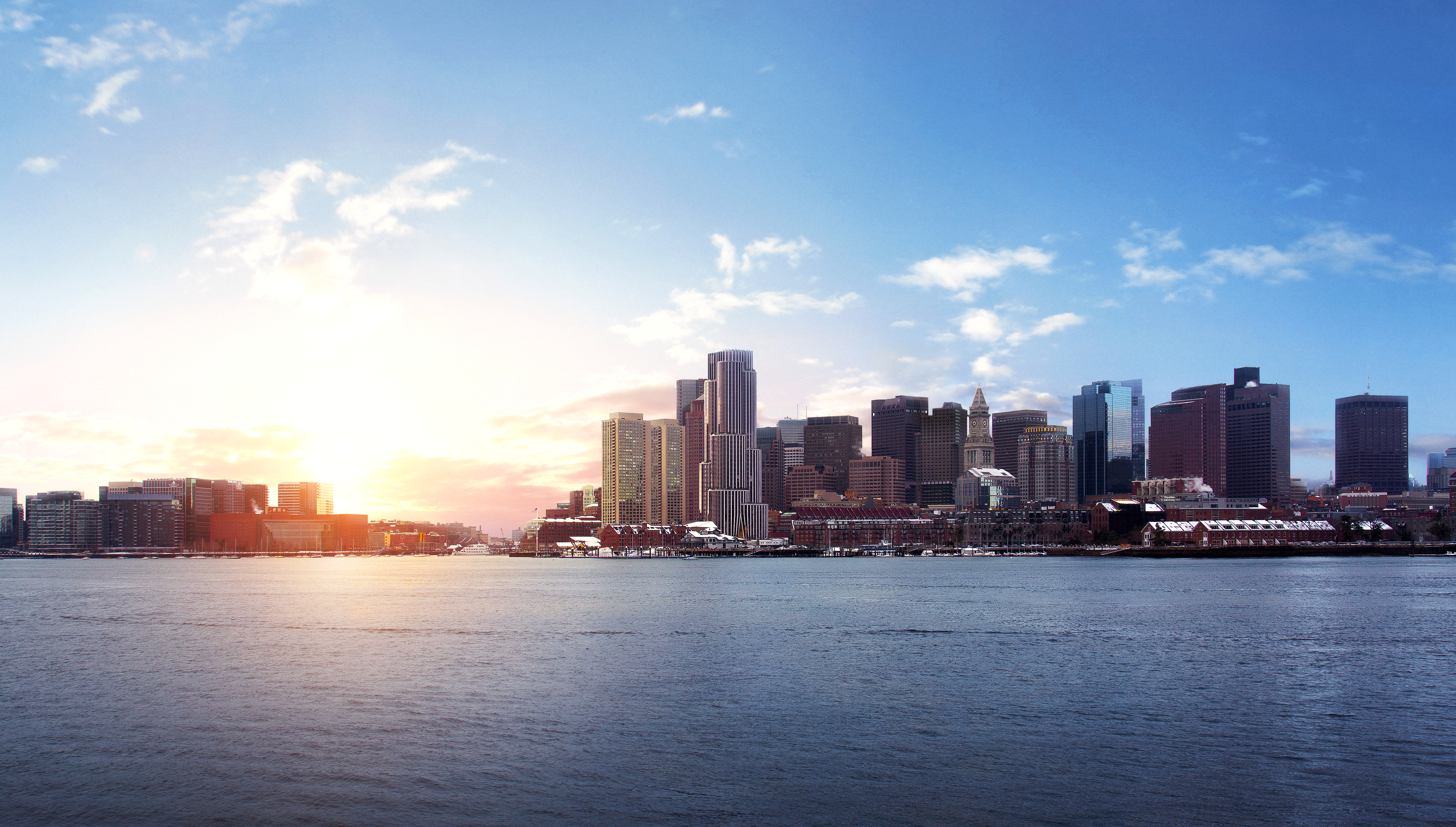 A rendering of Don Chiofaro's proposed skyscraper on the Boston waterfront.