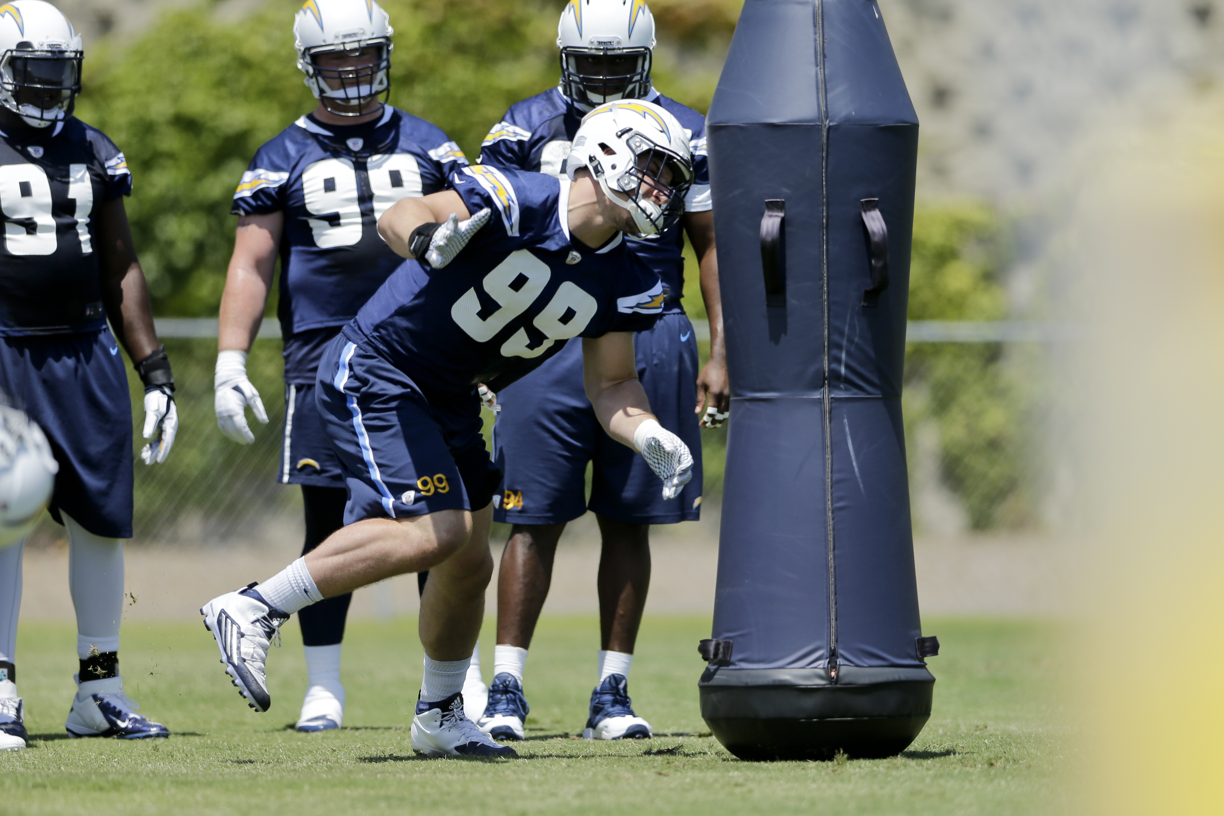 Joey Bosa won’t want to miss game checks once the regular season starts.