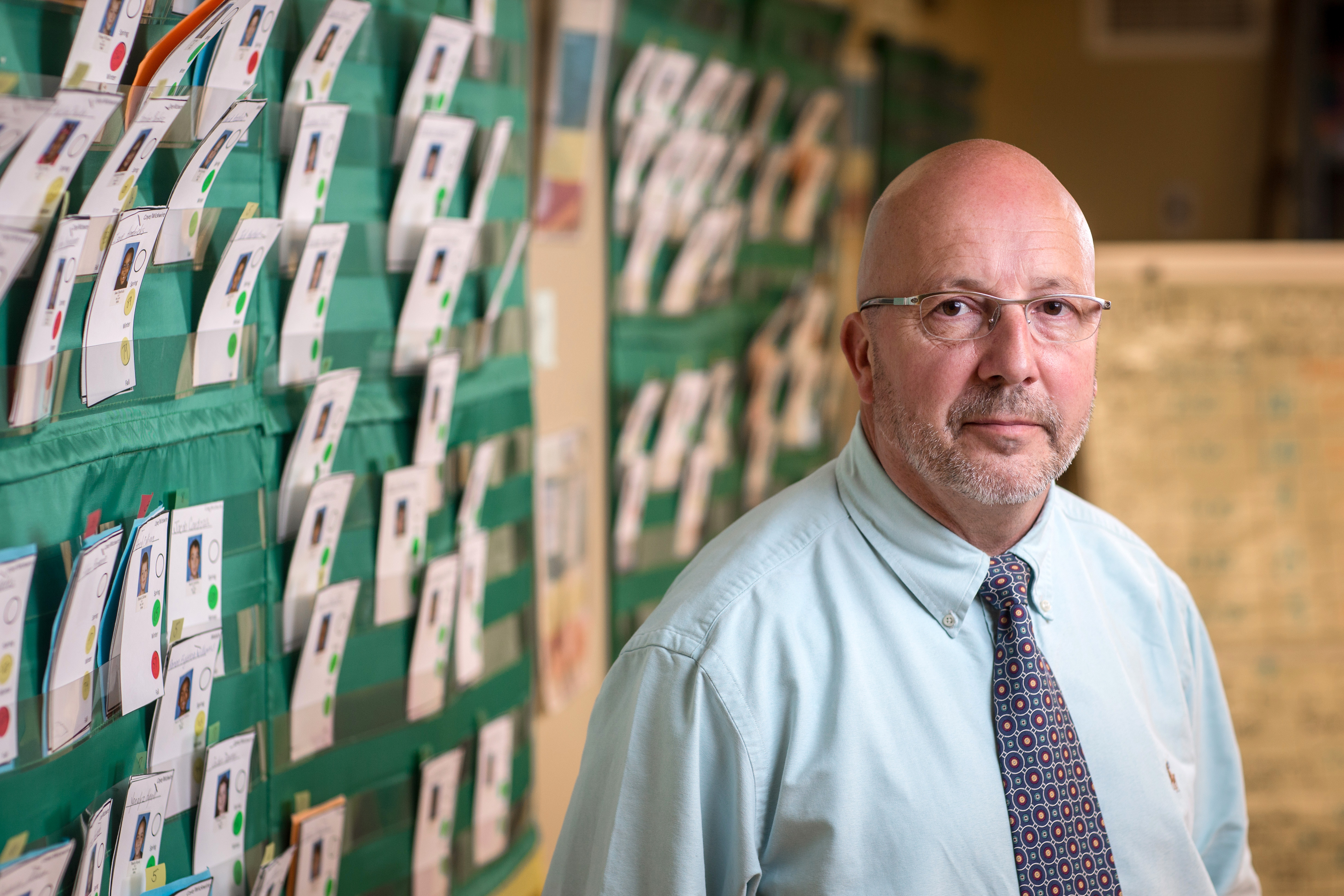 “If people are looking for the perfect test, there’s never going to be a perfect test,” says Richard Bransfield, principal of Malden’s Linden S.T.E.A.M. Academy.