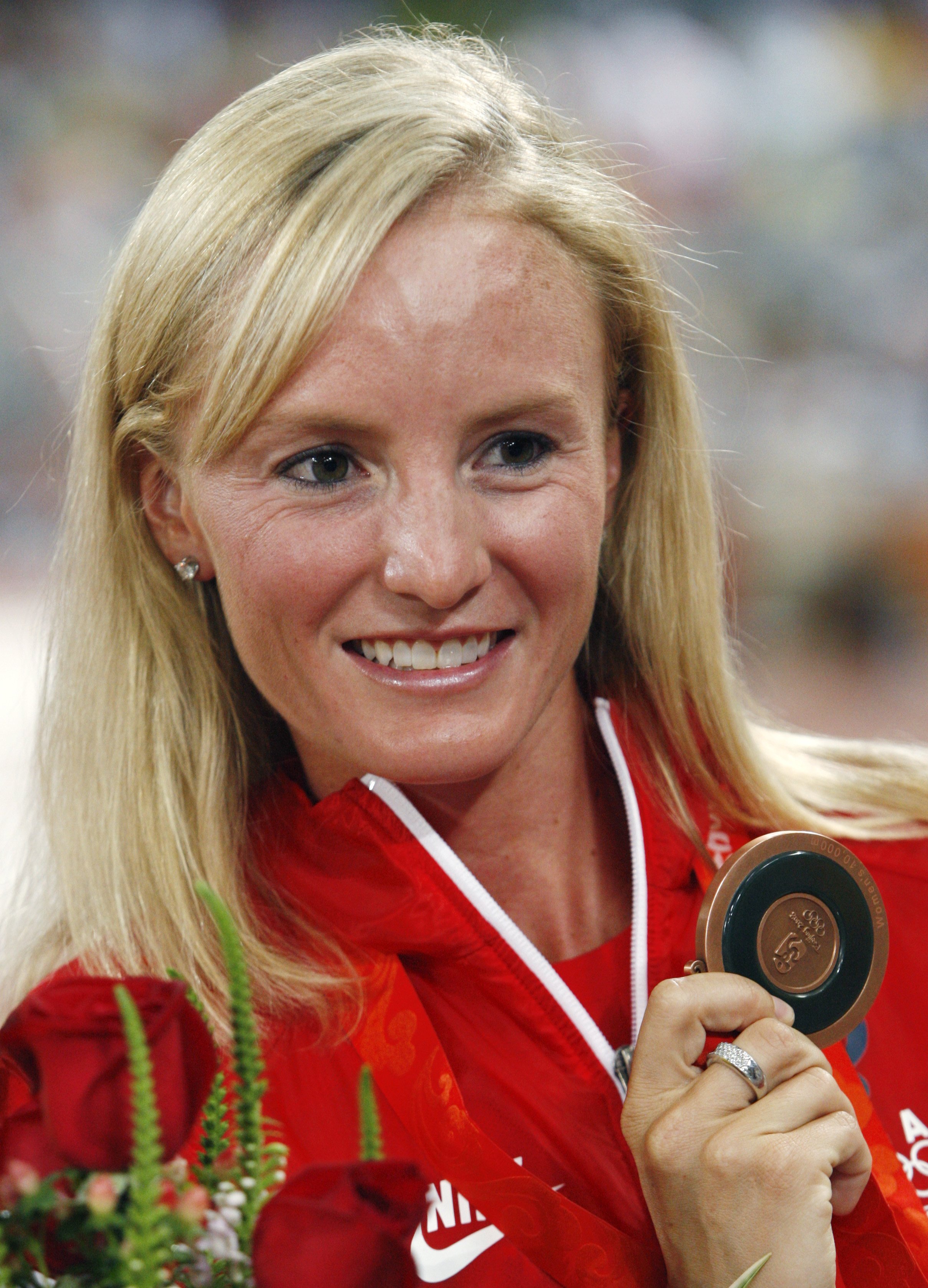 Marblehead’s Shalane Flanagan said, “Runners know all about overcoming obstacles. We come back strong.”