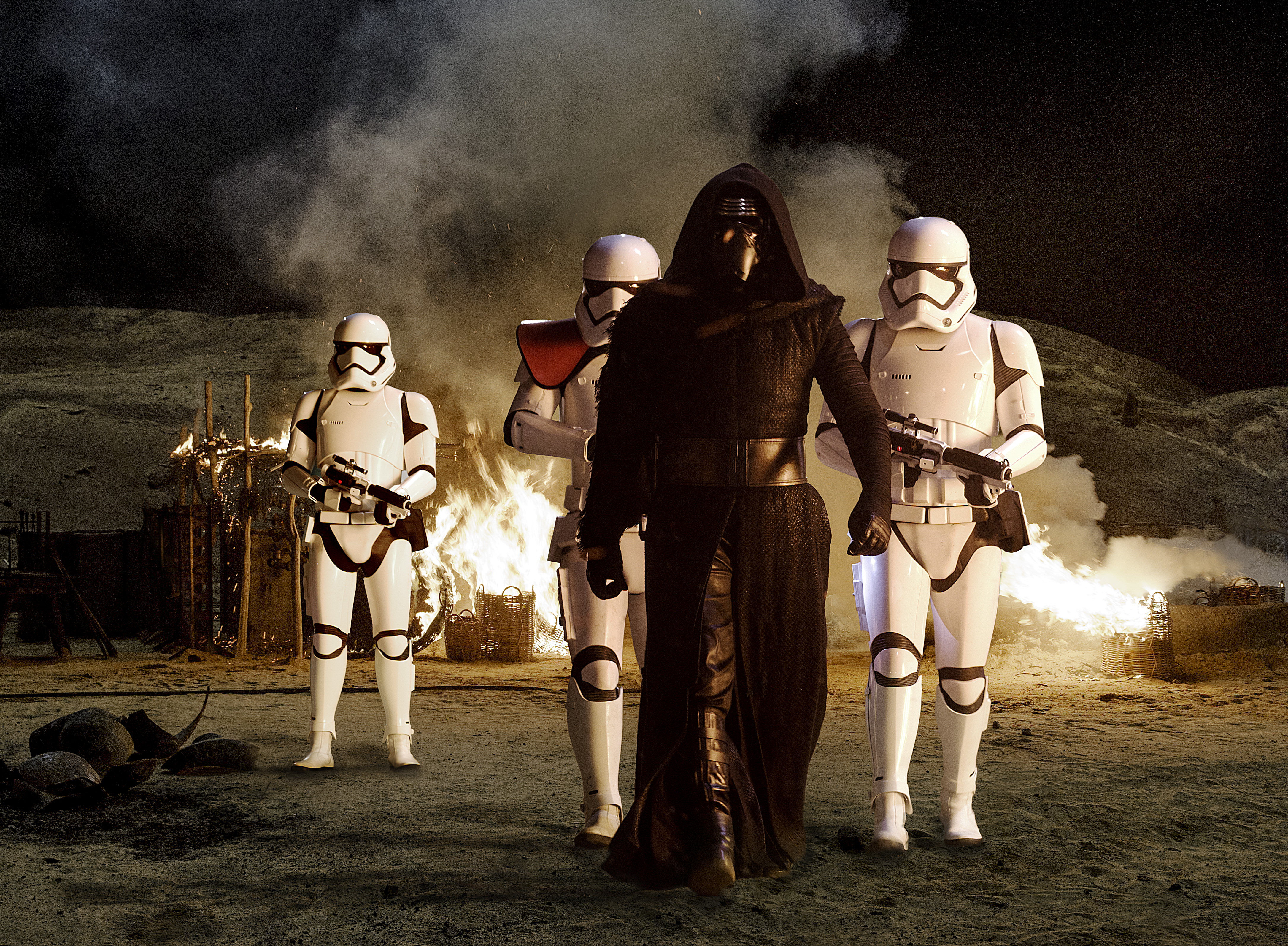 Adam Driver as Kylo Ren in “Star Wars: The Force Awakens.”