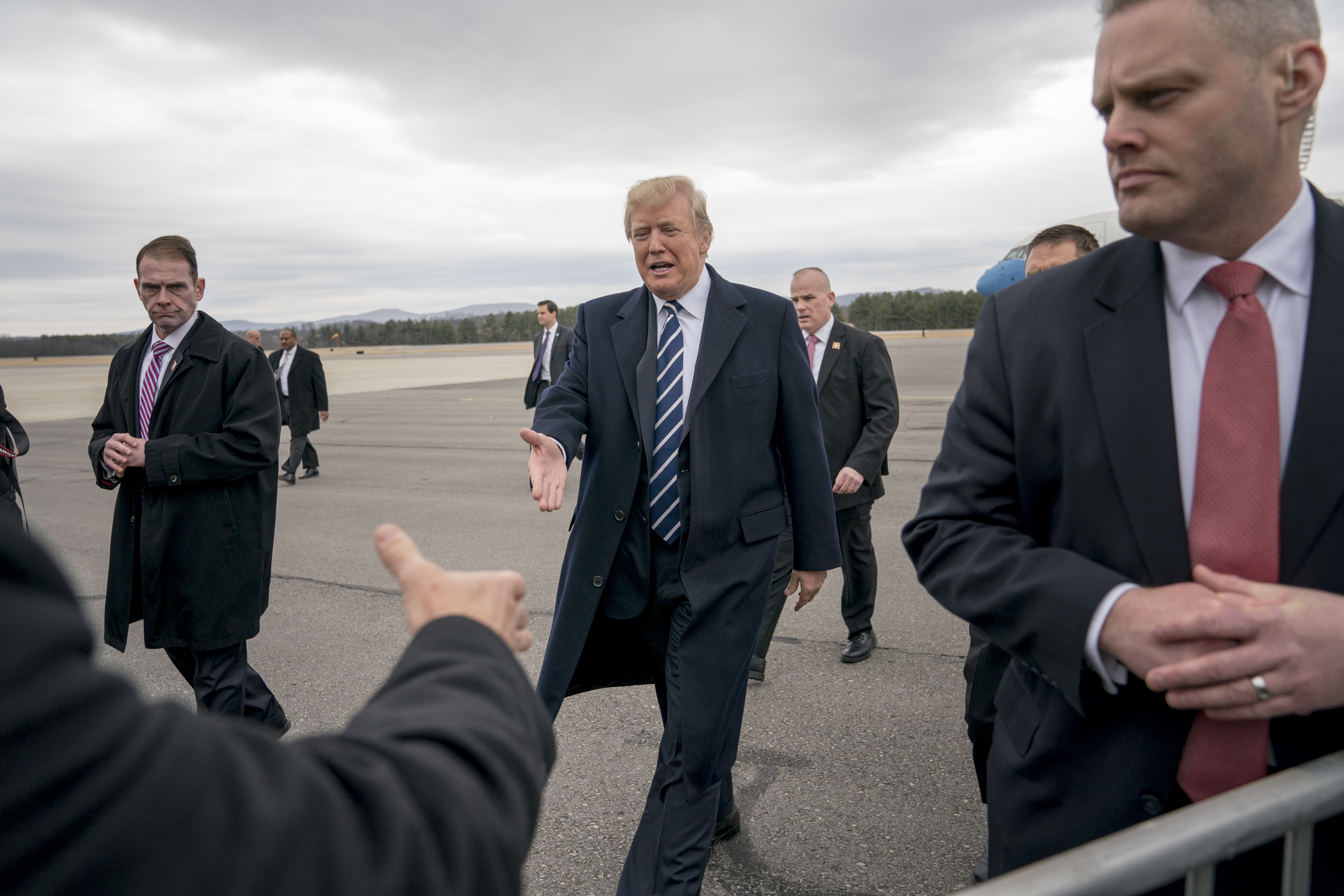 President Trump made no mention of the memo Thursday when he addressed lawmakers in a buoyant, half-hour-long speech celebrating his first year in office.