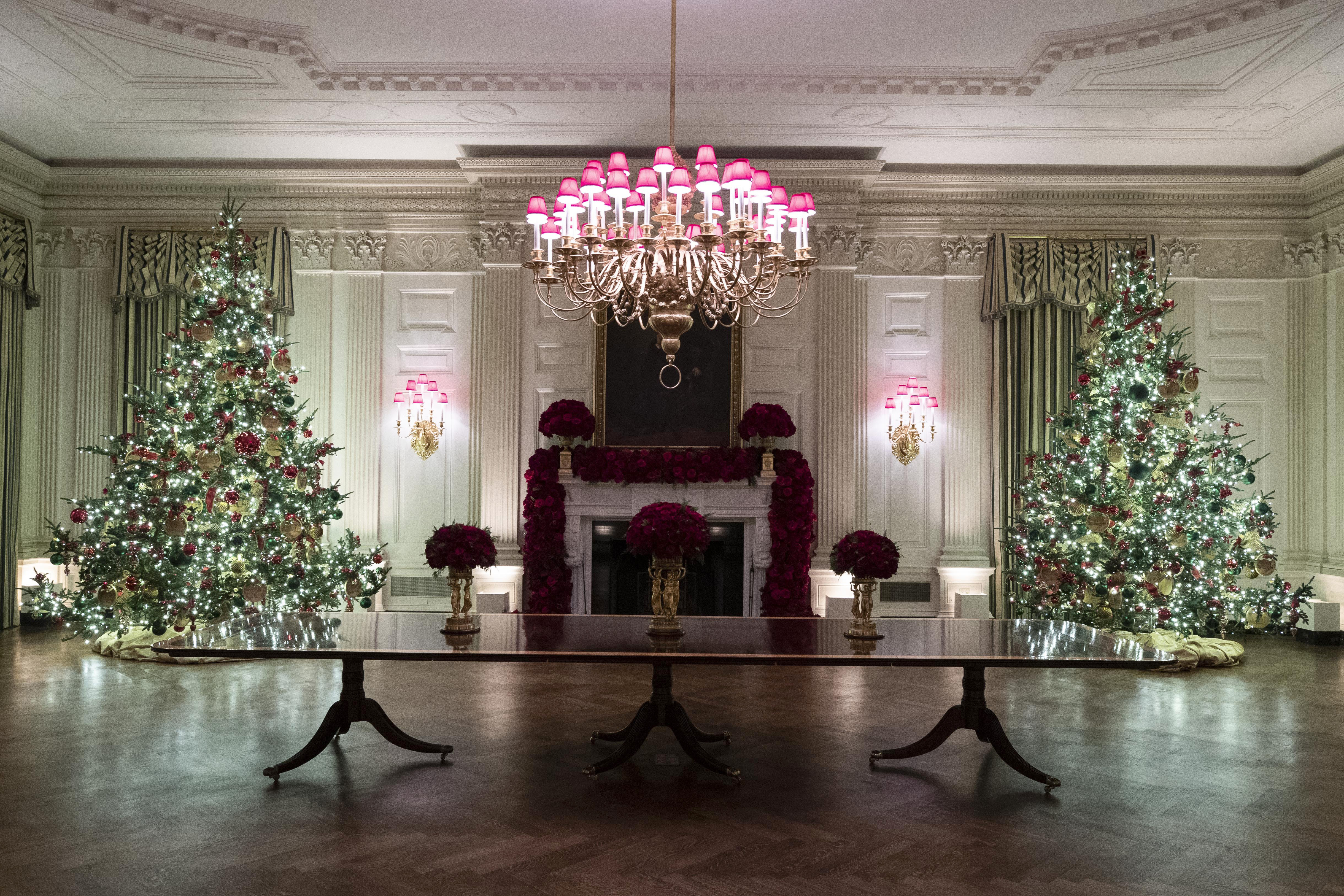 The State Dining Room.