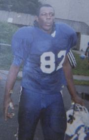 A photo on the porch of Odin Lloyd’s Dorchester home showed the semipro football player in uniform for the Boston Bandits. He had played for the team since 2007.