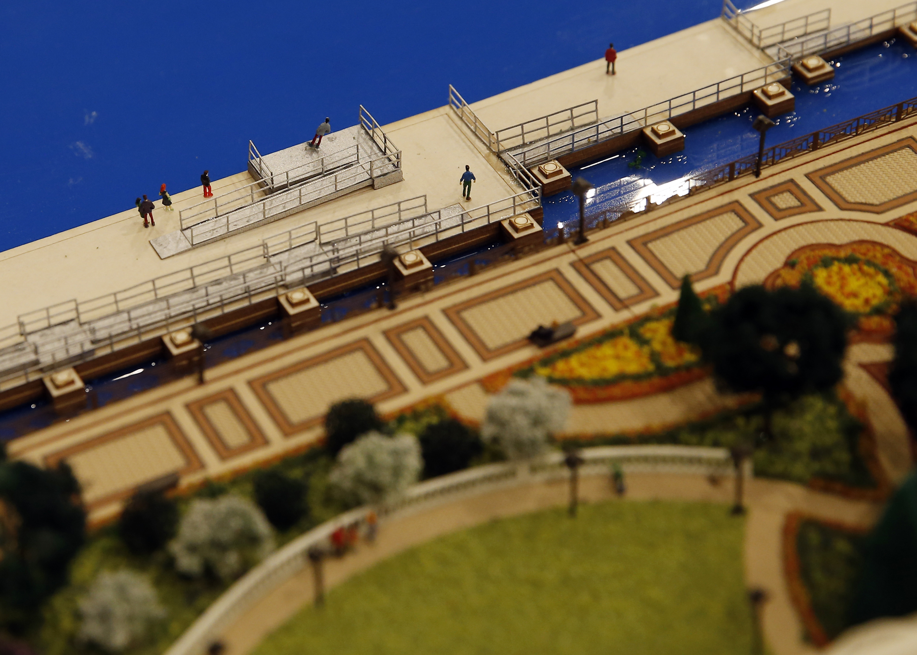 A look at part of the exterior of the Wynn Boston Harbor.