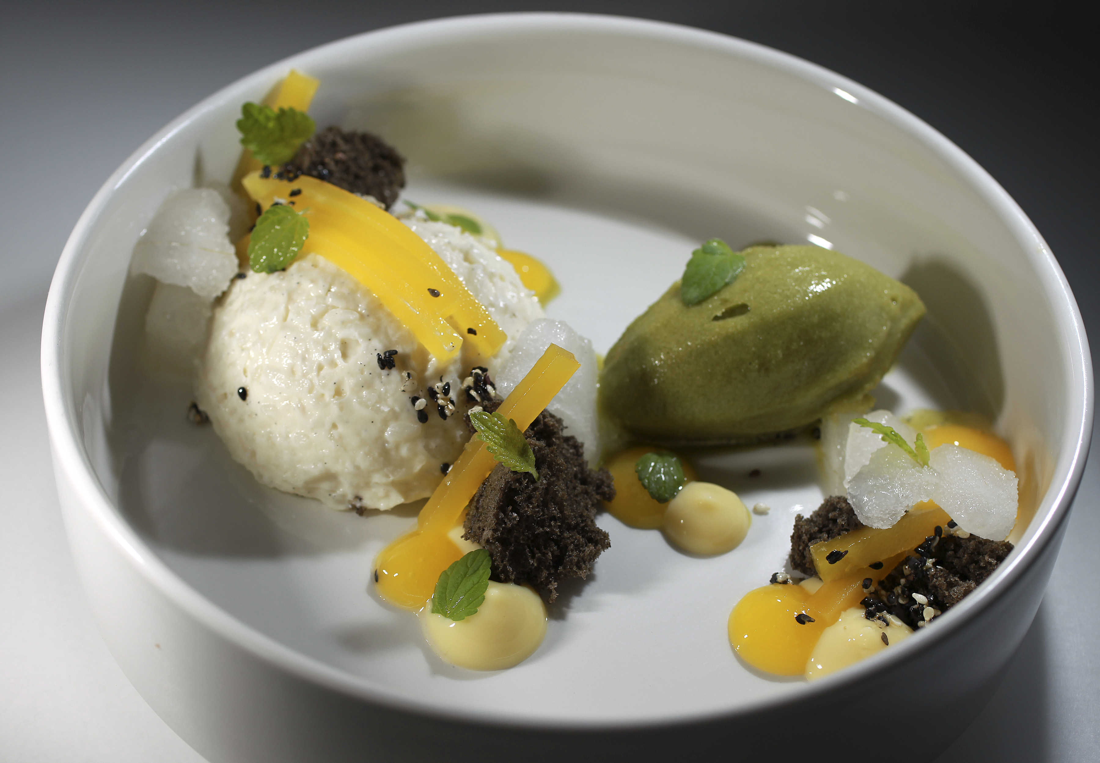 Rice pudding at Liquid Art House.