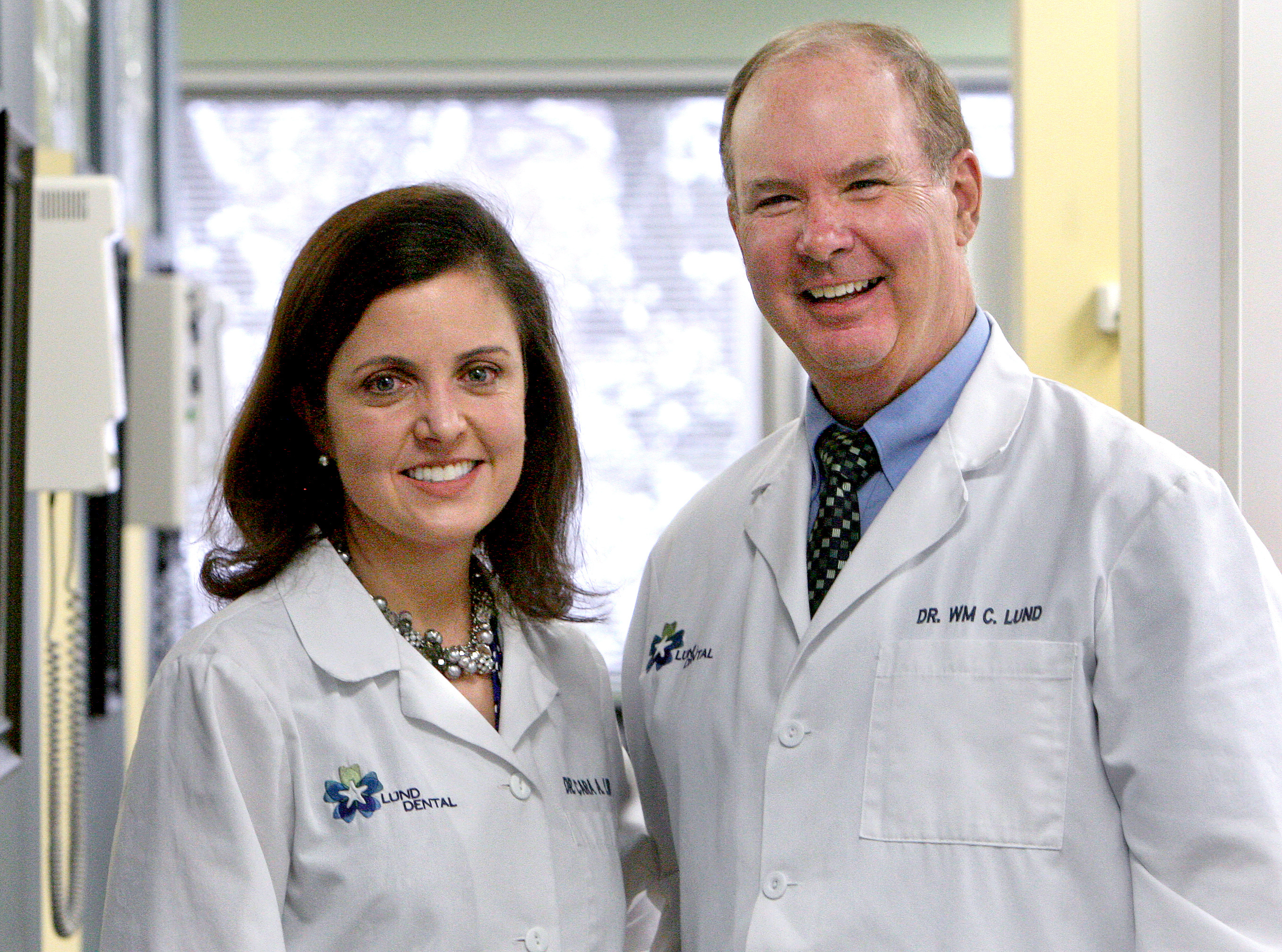 Dr. Cara Lund and her father, Dr. William Lund, practice in Stoneham. Anticipating the financial impact of Delta Dental’s new coverage options, they have canceled a planned renovation of their office.