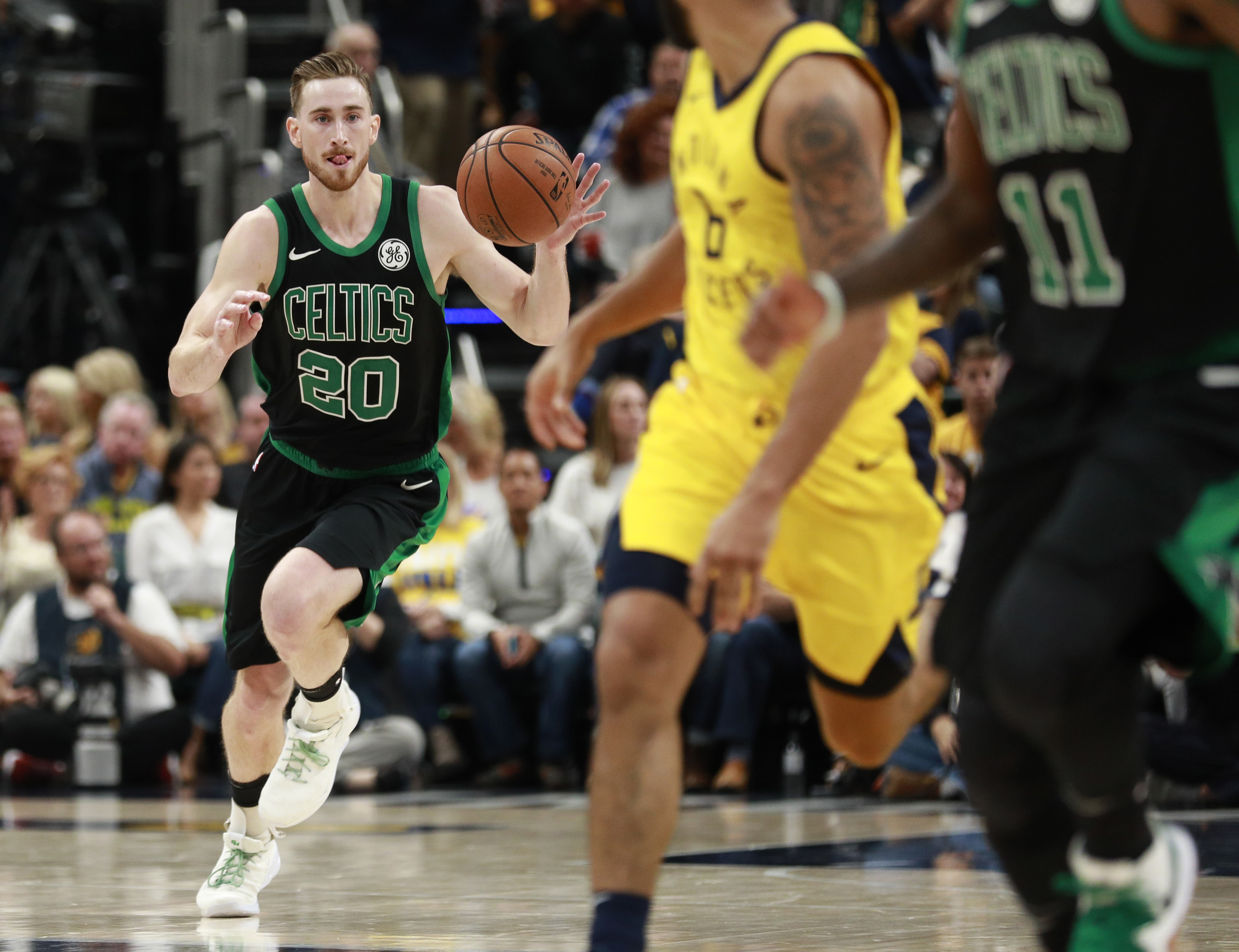 Gordon Hayward, recovering from last season’s ankle injury, played 26 minutes against the Pacers.