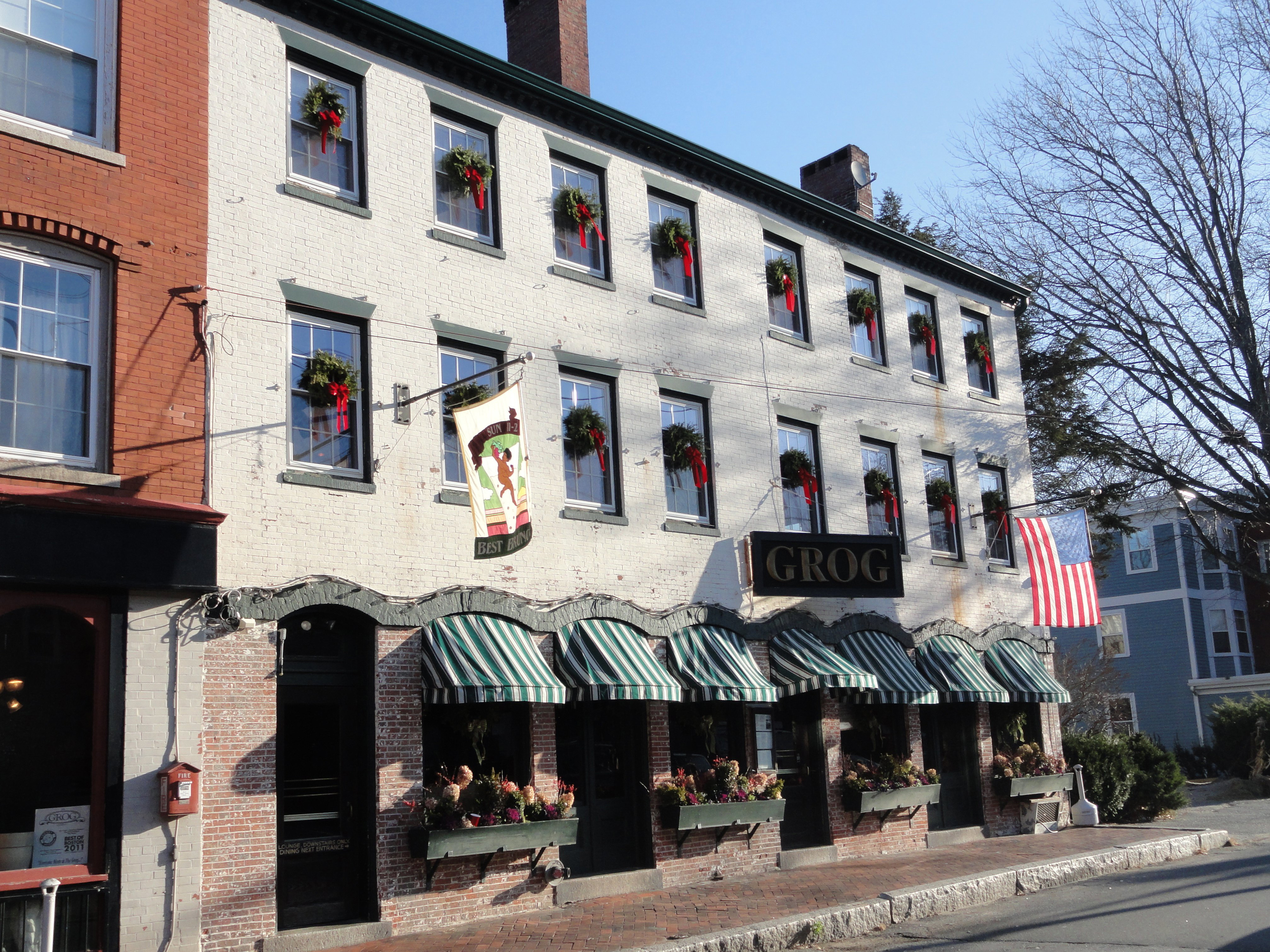 The Grog in Newburyport was tied for second on the state’s “place of last drink” list.