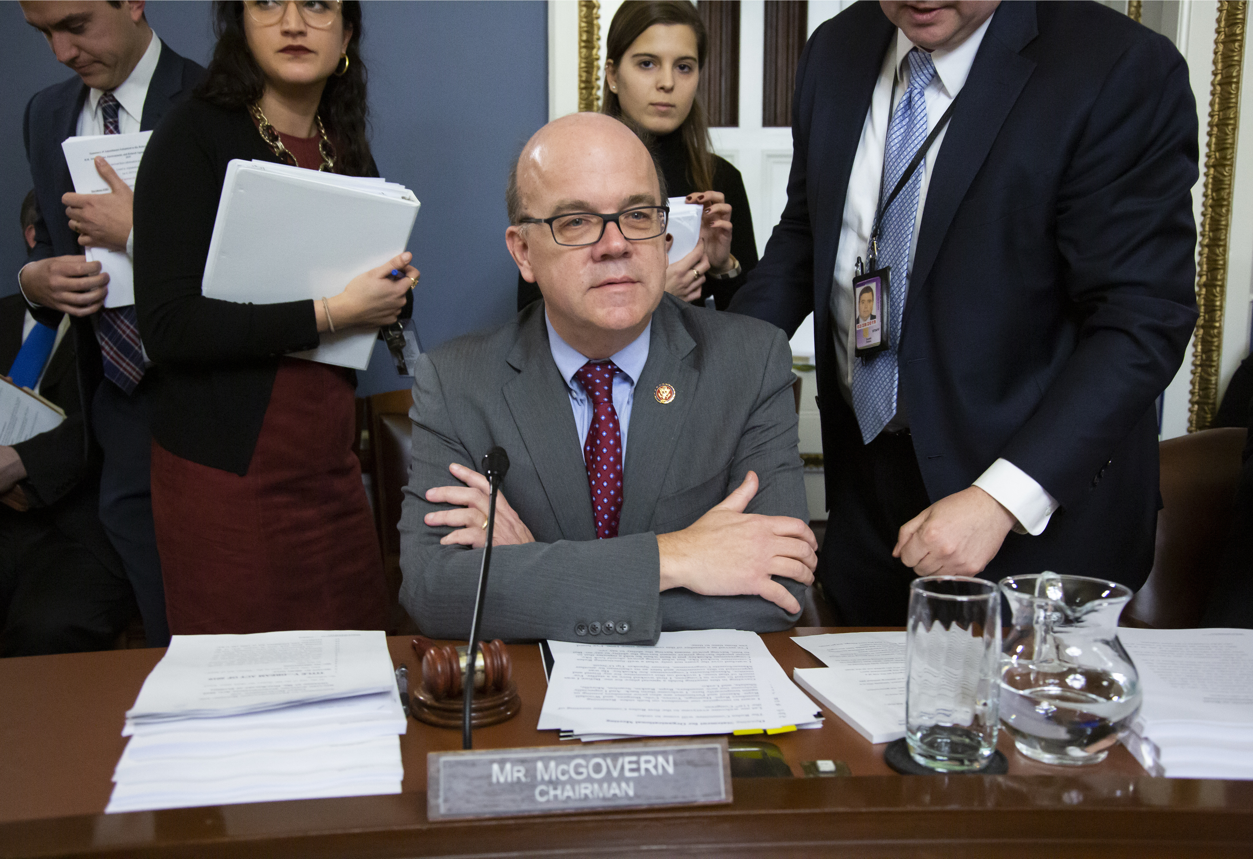 As chairman of the Rules Committee, Jim McGovern of Worcester controls the priorities of bills.