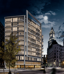 A residential building planned for 55 India St.