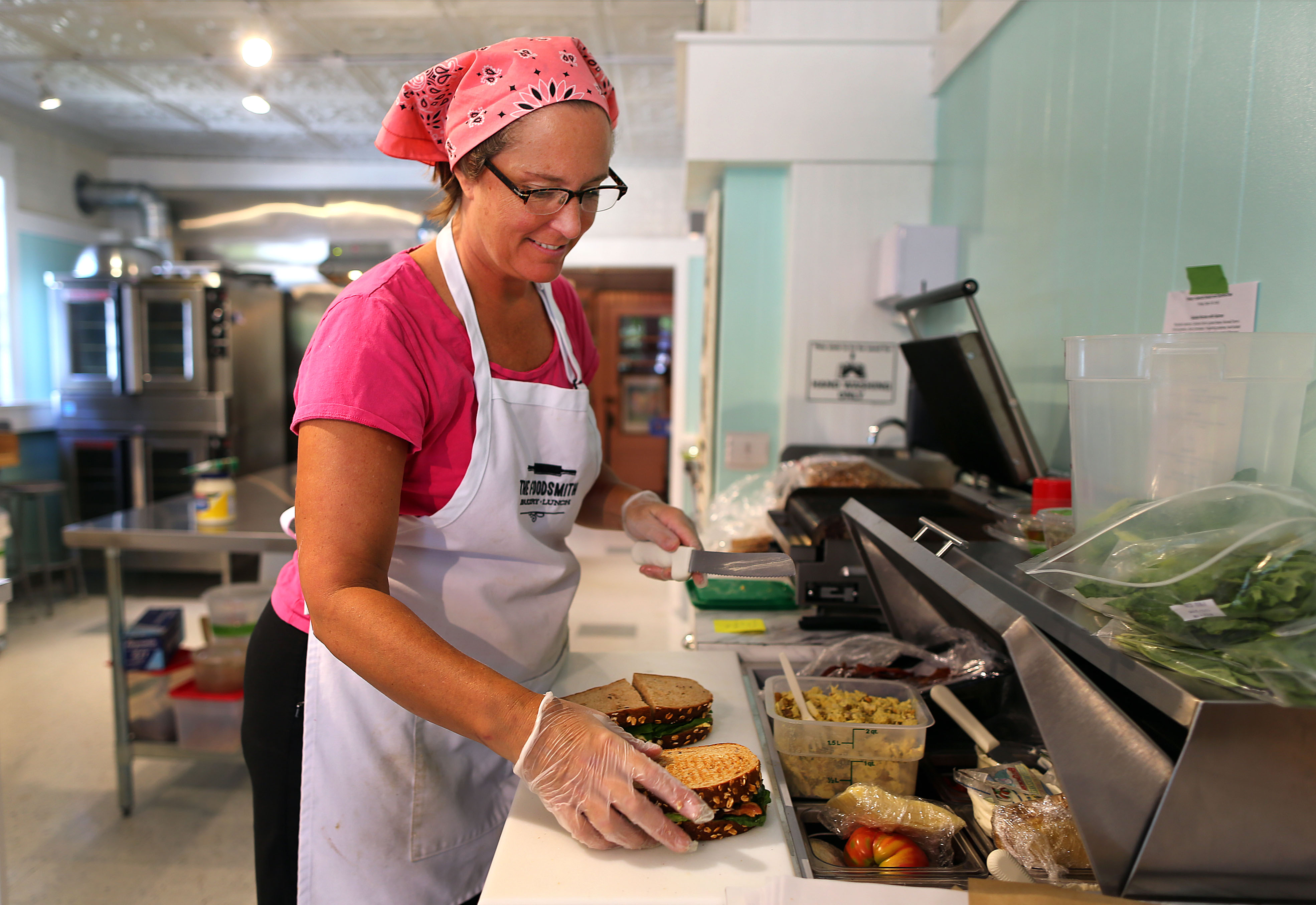 Betsey Hunter, who works with Raposa at The Foodsmith.