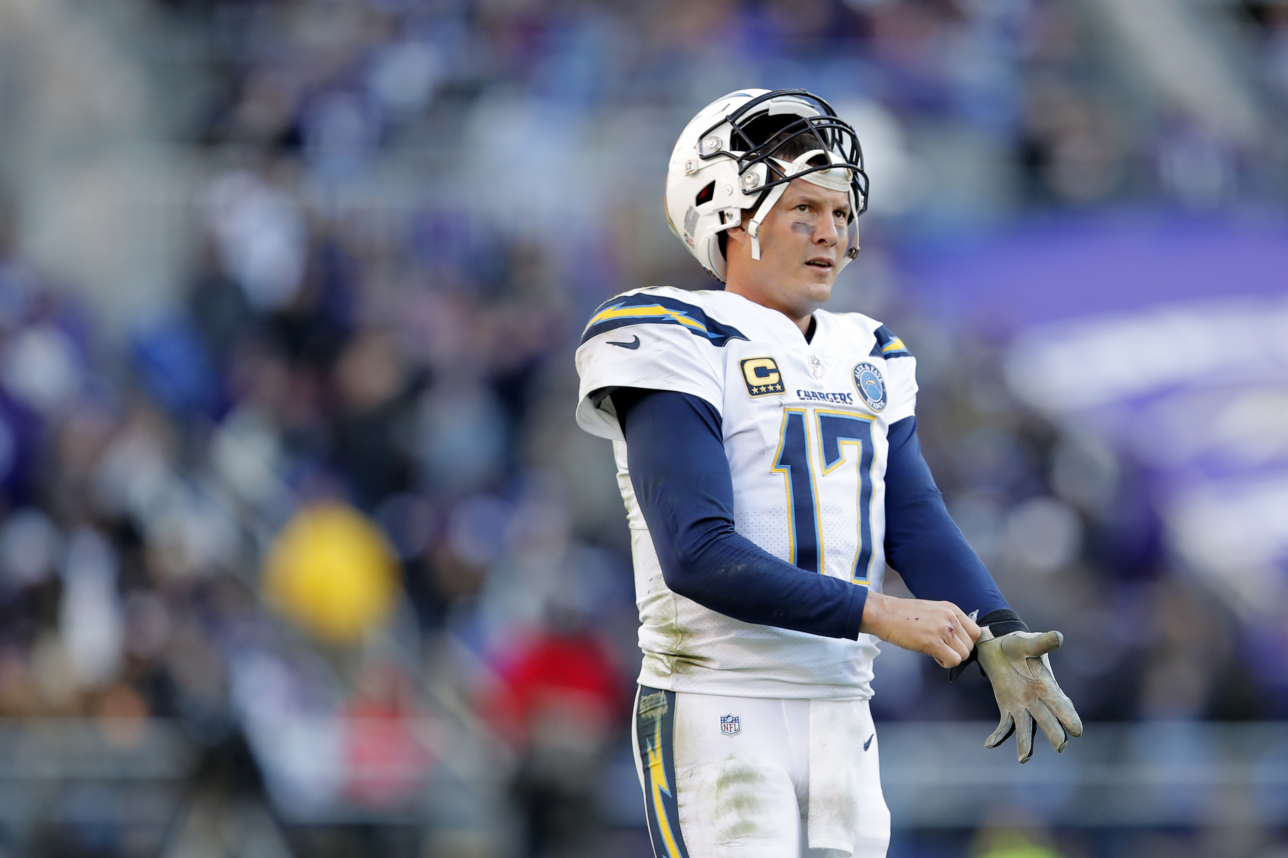 Philip Rivers in 0-7 against Tom Brady in his career.