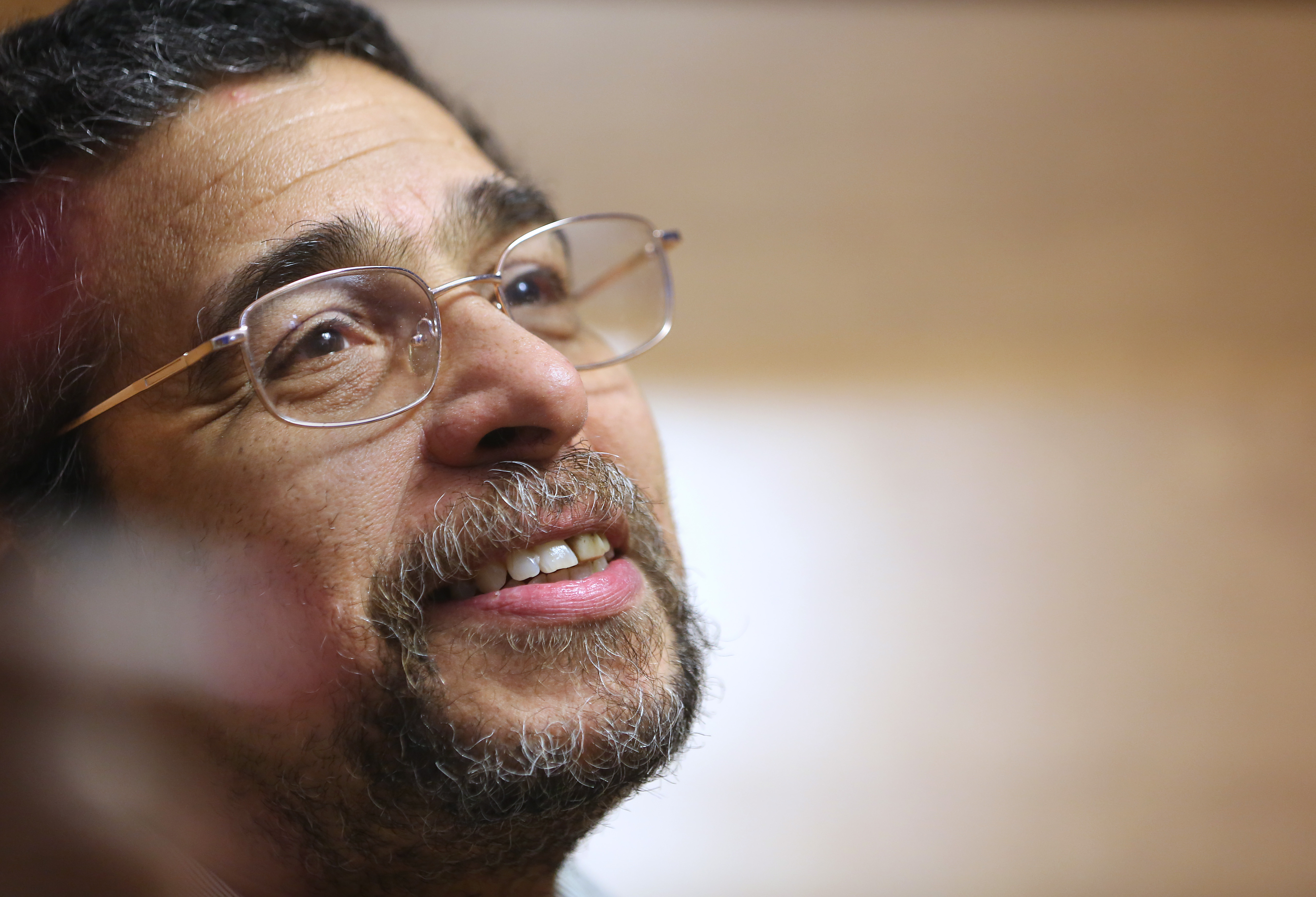 Bil Mooney-McCoy, the college’s new director of Christian life and worship, found himself at the center of a campuswide discussion of race, culture, and privilege.
