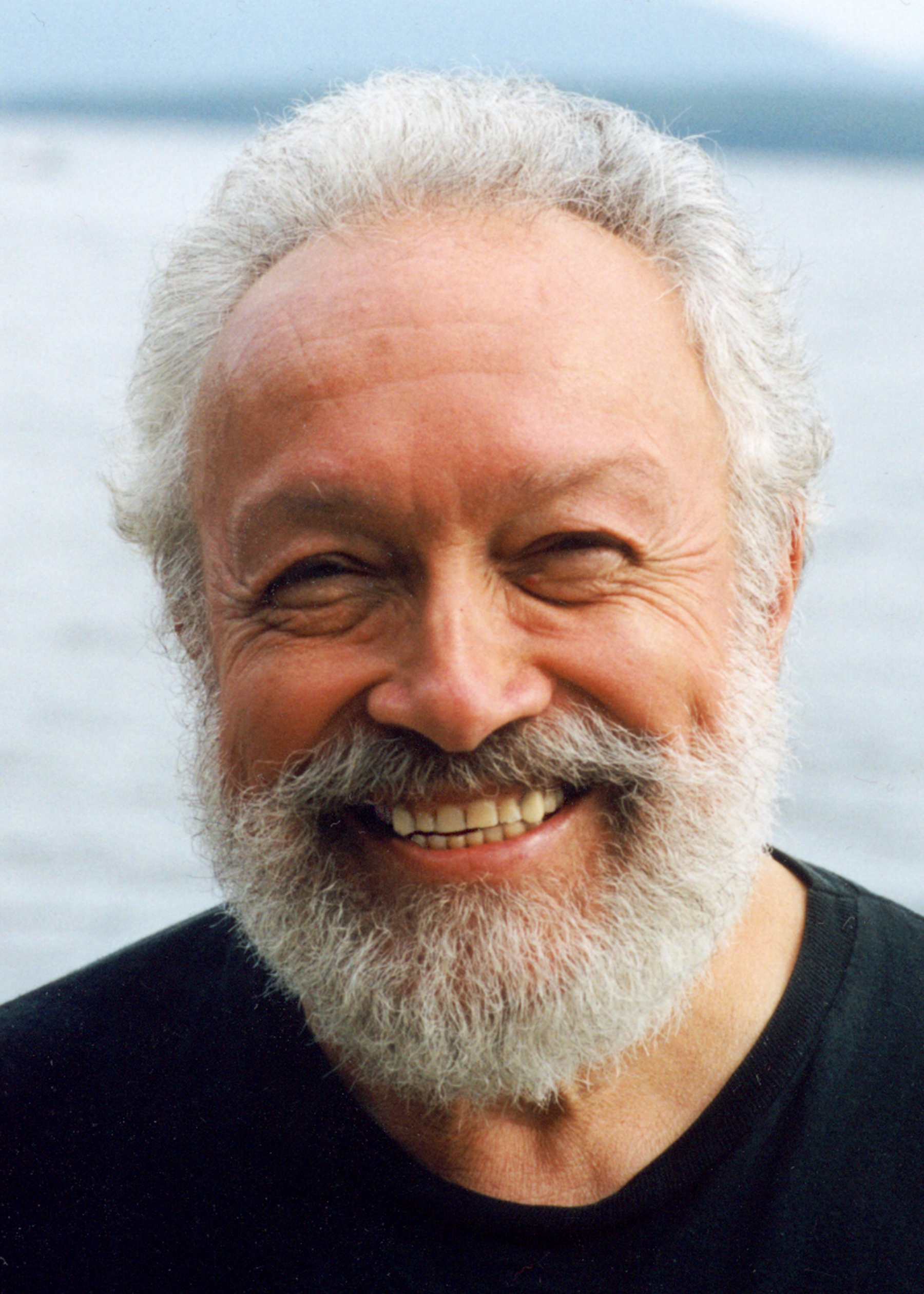 A photo of Harold Feinstein taken by his wife, Judith Thompson, at Coney Island in 2001.